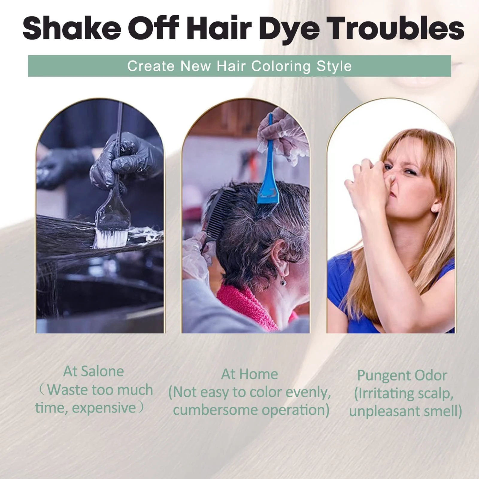 10 PCS Dexe Black Hair Shampoo Instant Hair Dye for Men Women Black Color - Simple to Use - Hair Dye Permanent - Last 30 days - Natural Ingredients, Hair Dye Shampoo Great Choice for Woman&Man - Image 6