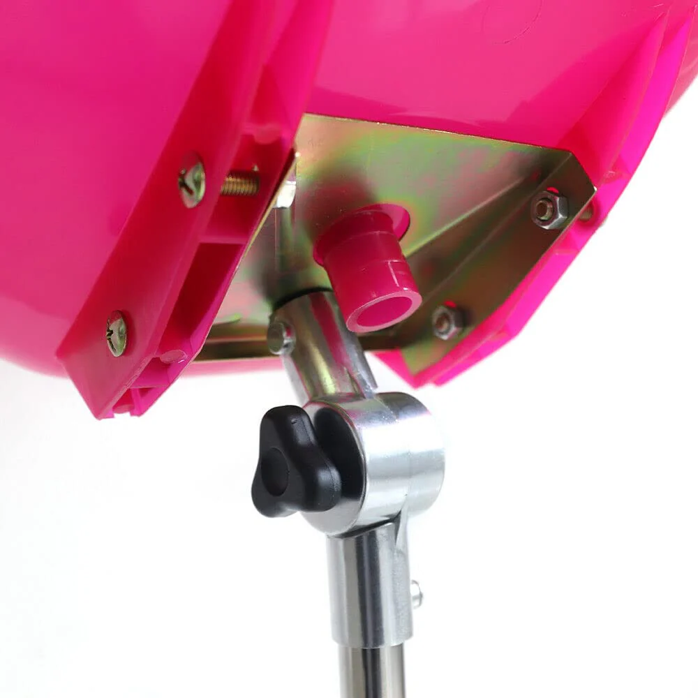 10L Salon Sink Mobile Deep Shampoo Basin Sink Hairdressing Salon Basin Bowl Height-Adjustable Portable Sink Hair Treatment Bowl Portable Hair Washing Sink with Drain Hose (Pink) - Image 6