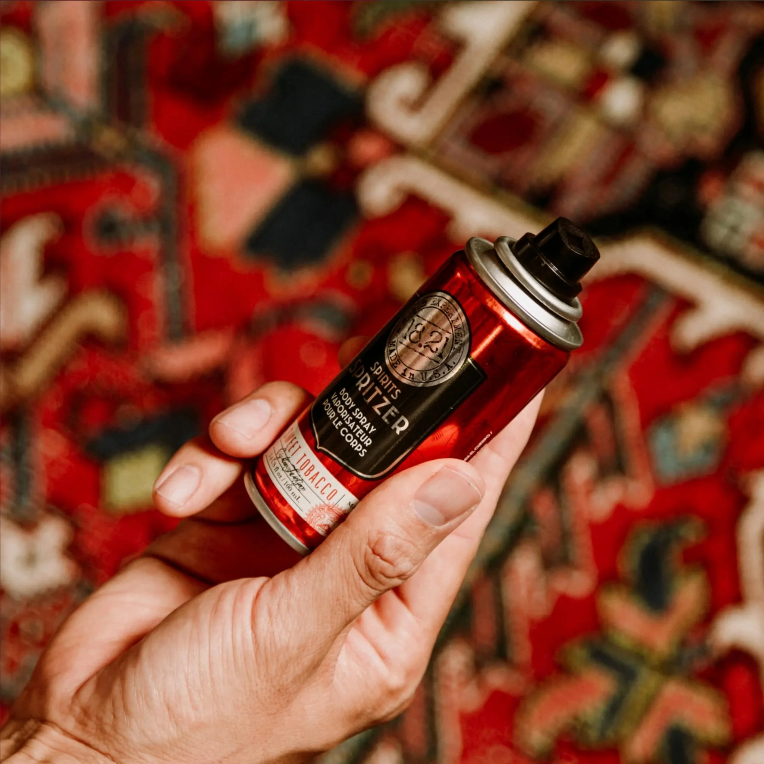 18.21 Man Made Men’s Spirits Spritzer Sweet Tobacco Fragrance, 3.4 oz. - Luxurious Long-Lasting All Over Body Spray with Masculine Aromatics - Premium Men Care Products - Gifts for Him - Image 6