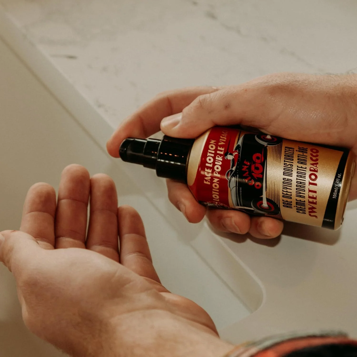 18.21 Man Made Original Sweet Tobacco Scent 3-in-1 Body Wash and Octane 300 Face Lotion 2-Pack Bundle, All Hair & Skin Types for Men, Strengthens and Moisturizes in a Manly Aroma - Image 6