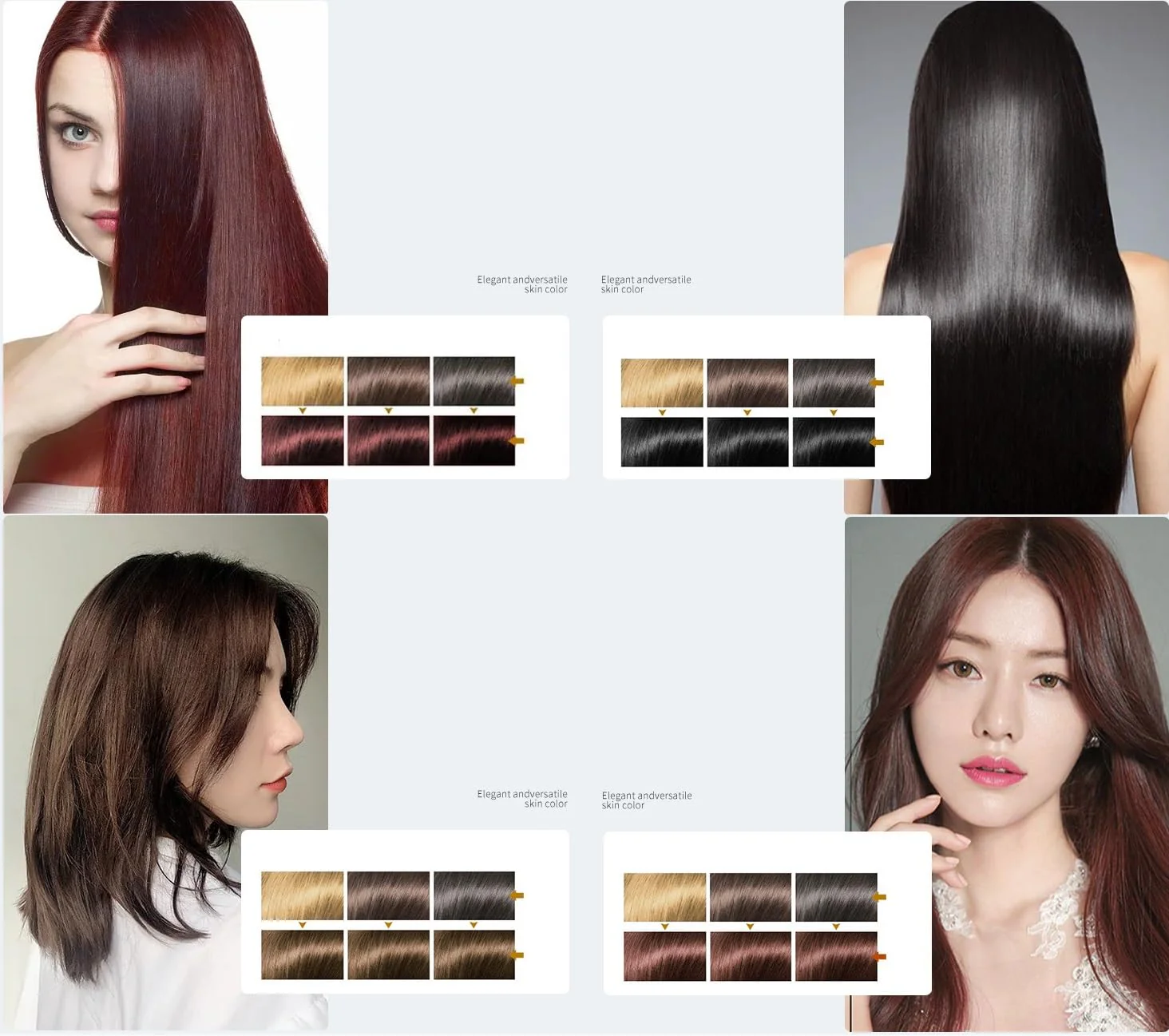 200 ML Natural Plant Bubble Hair Dye, for Grey Hair Color Dye Shampoo. - Image 2