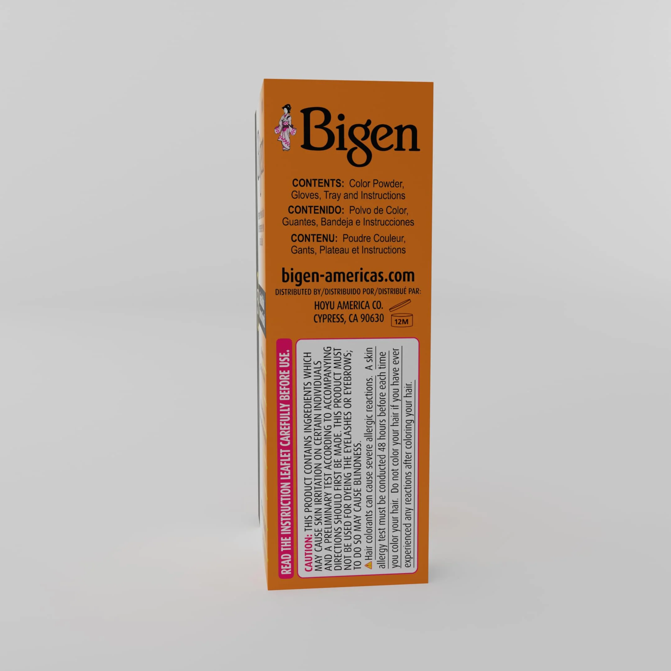 #59 Oriental Black Bigen Permanent Powder - 12 Pack - Image 7