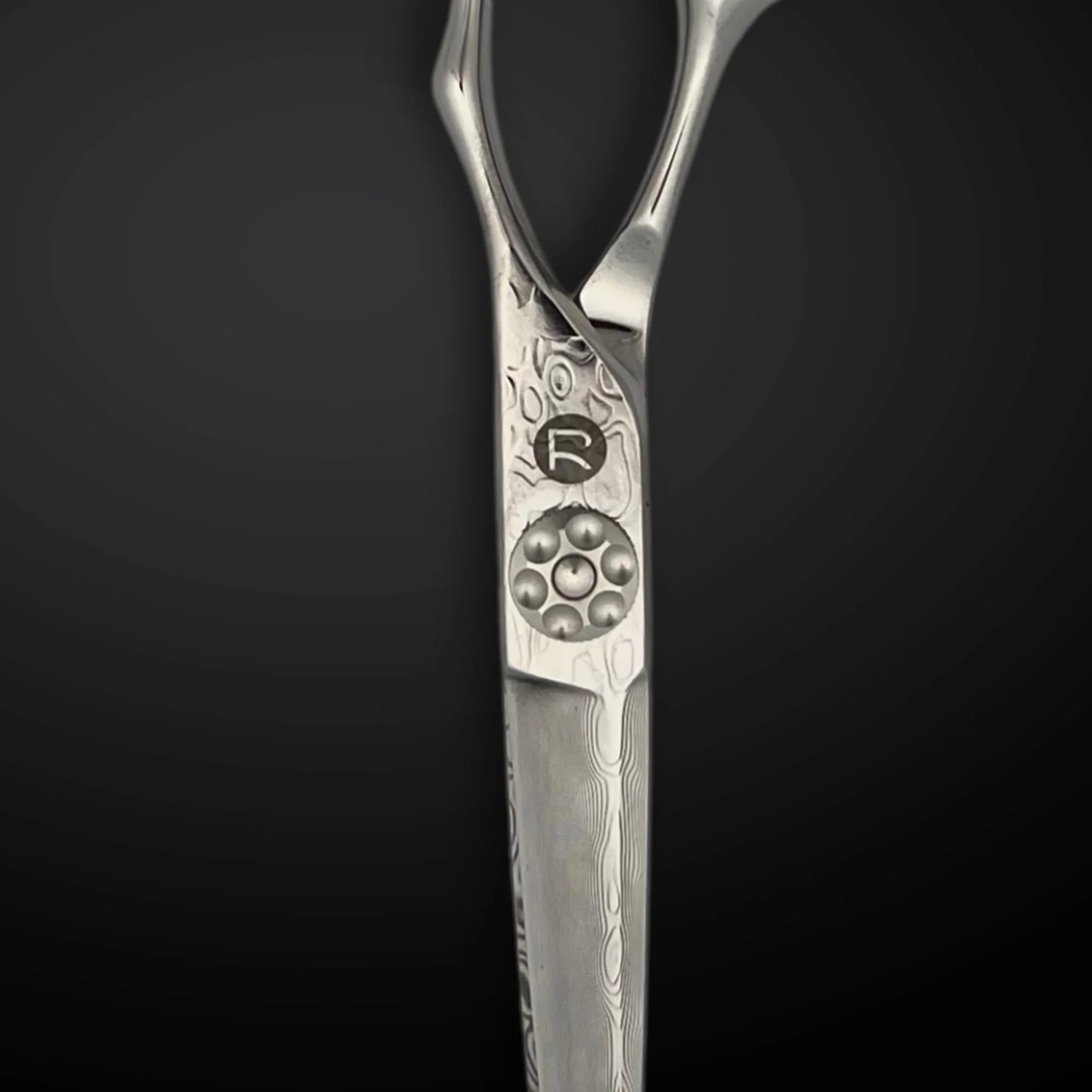 6 Inch Hair Cutting Shears Made From Damascus Steel - Saki Kanzen - For Professional Haircutting - Wet or Dry Hair - Image 7