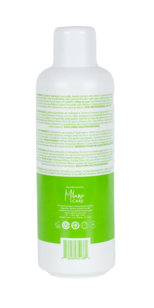 7 Volume Creme Developer, Zero Lift, Milano Care 5.07 oz/150 ml - Image 3
