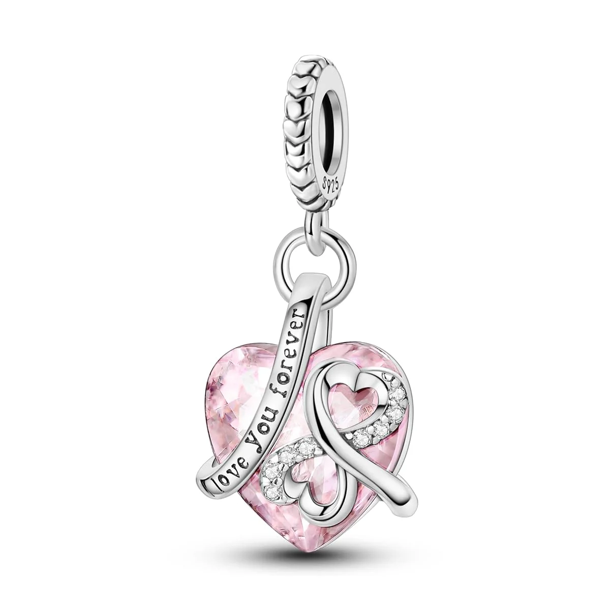 925 Sterling Silver Charms for Bracelets,Happy Family Dangle Pendants Charms Bead fit Pandora Charms Bracelets or Necklaces Jewelry Gift for Womens