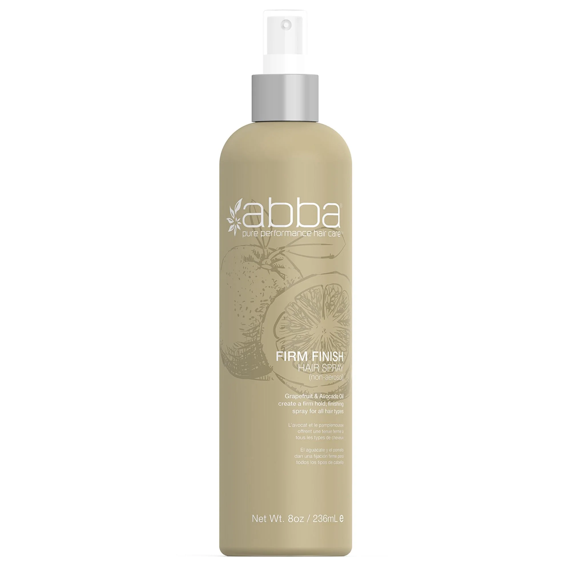ABBA Firm Finish Hair Spray, 8 oz - Image 2