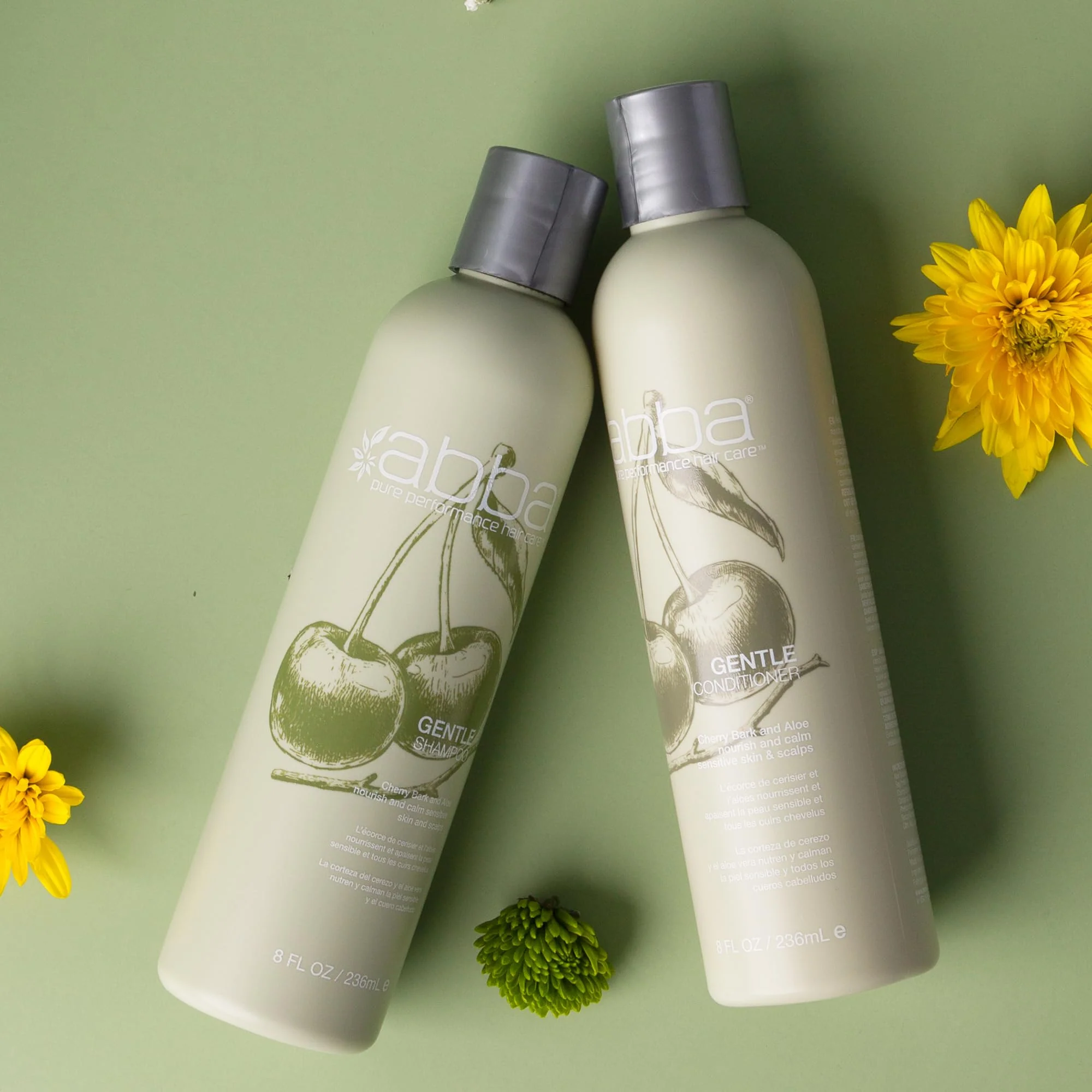 ABBA Gentle Shampoo, Cherry Bark & Aloe, 32 Fl Oz - Image 6