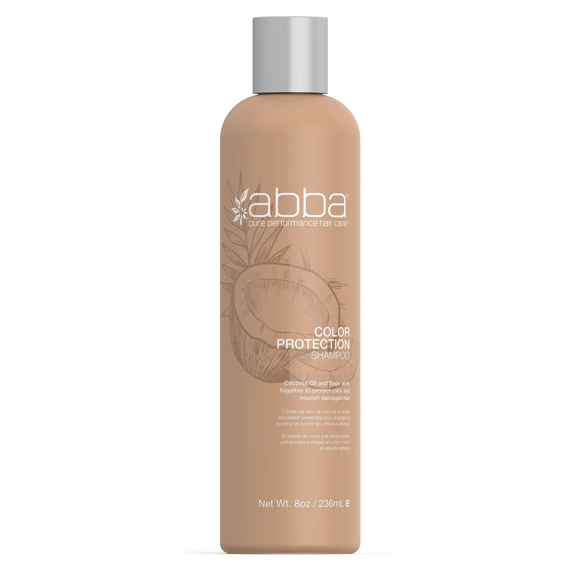 Abba Pure Color Protect Shampoo, 8.45-Ounce Bottle (Pack of 1) - Image 2