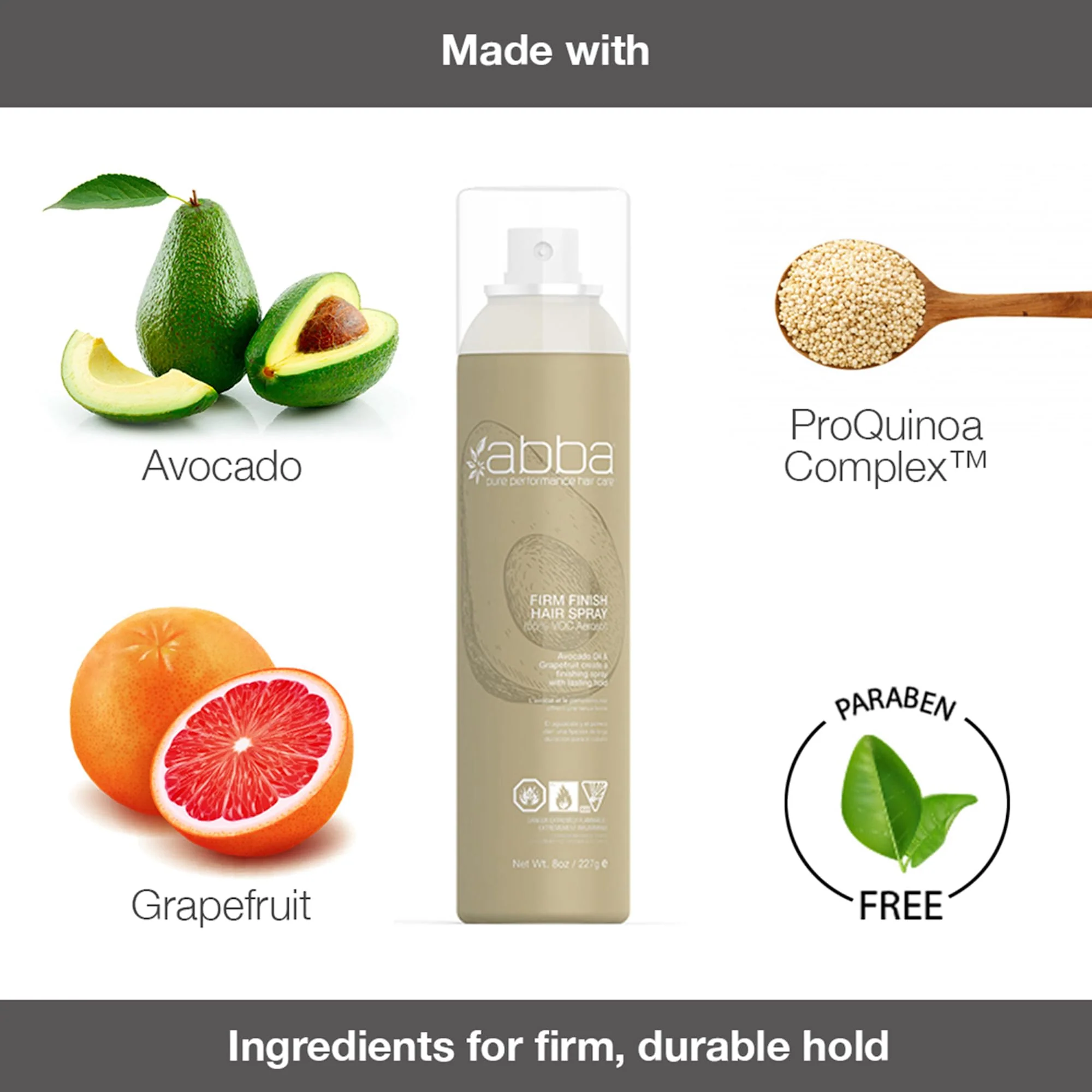 ABBA Pure Finish Spray, 8.0 Fl oz - Image 3