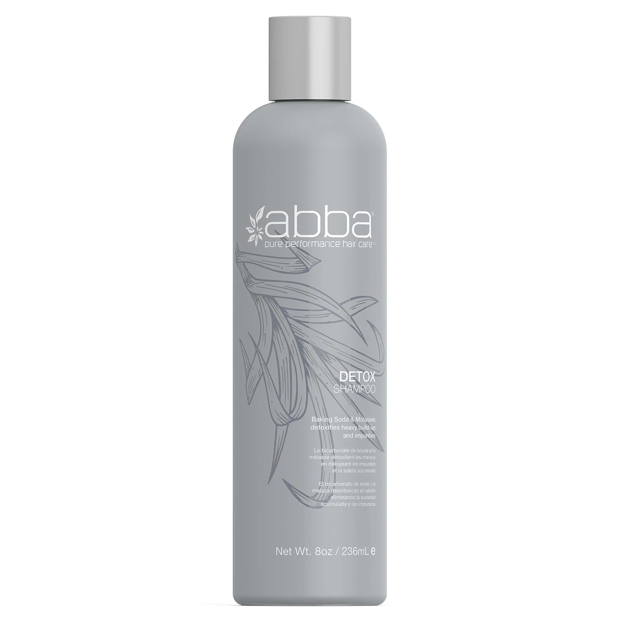 ABBA- Pure Specialty Detox Shampoo - Molasses, 8 fl oz - Image 2