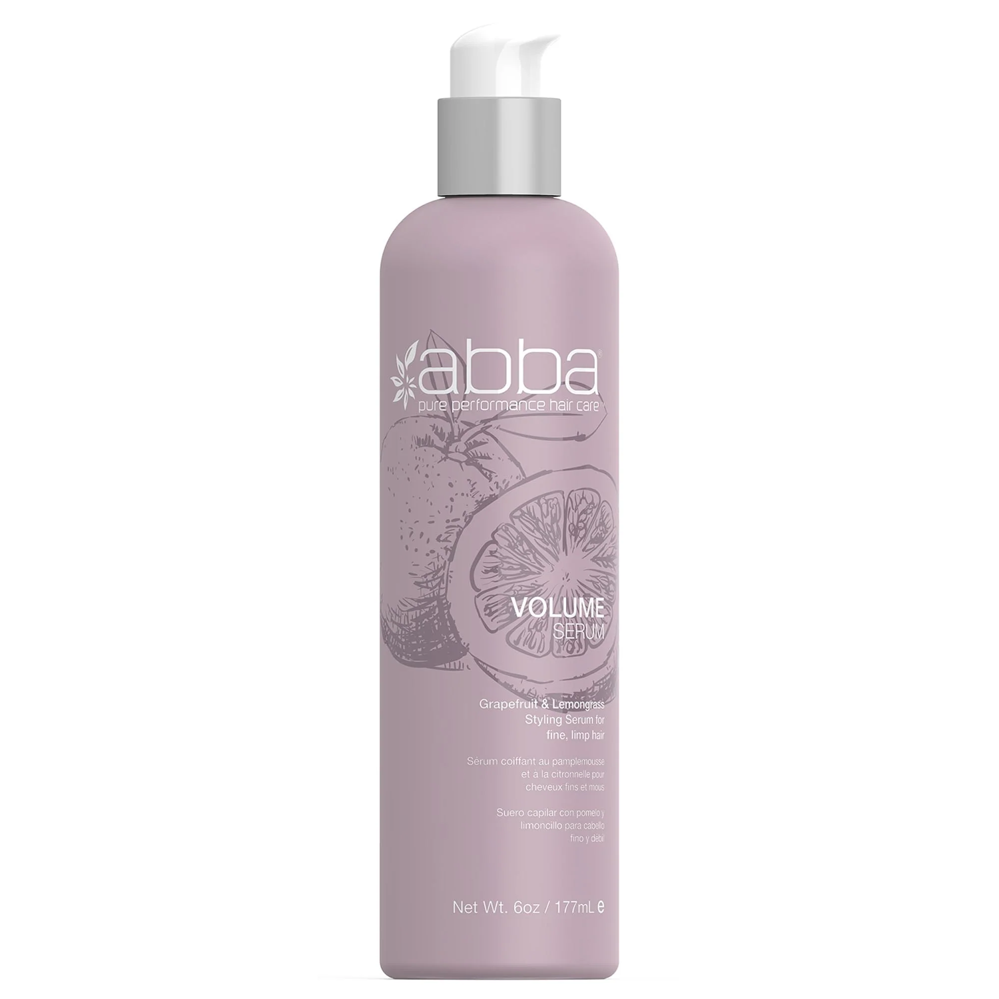 ABBA - Pure Volume Serum - Grapefruit & Lemongrass, 6 fl oz - Image 2