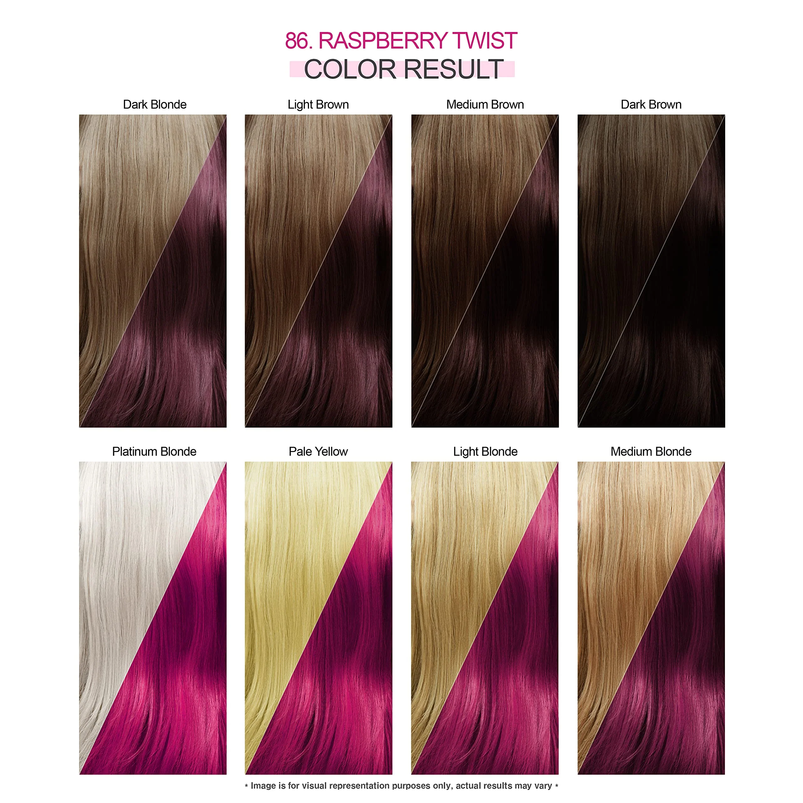 Adore Semi Permanent Hair Color - Vegan and Cruelty-Free Hair Dye - 4 Fl Oz - 086 Raspberry Twist (Pack of 3) - Image 4