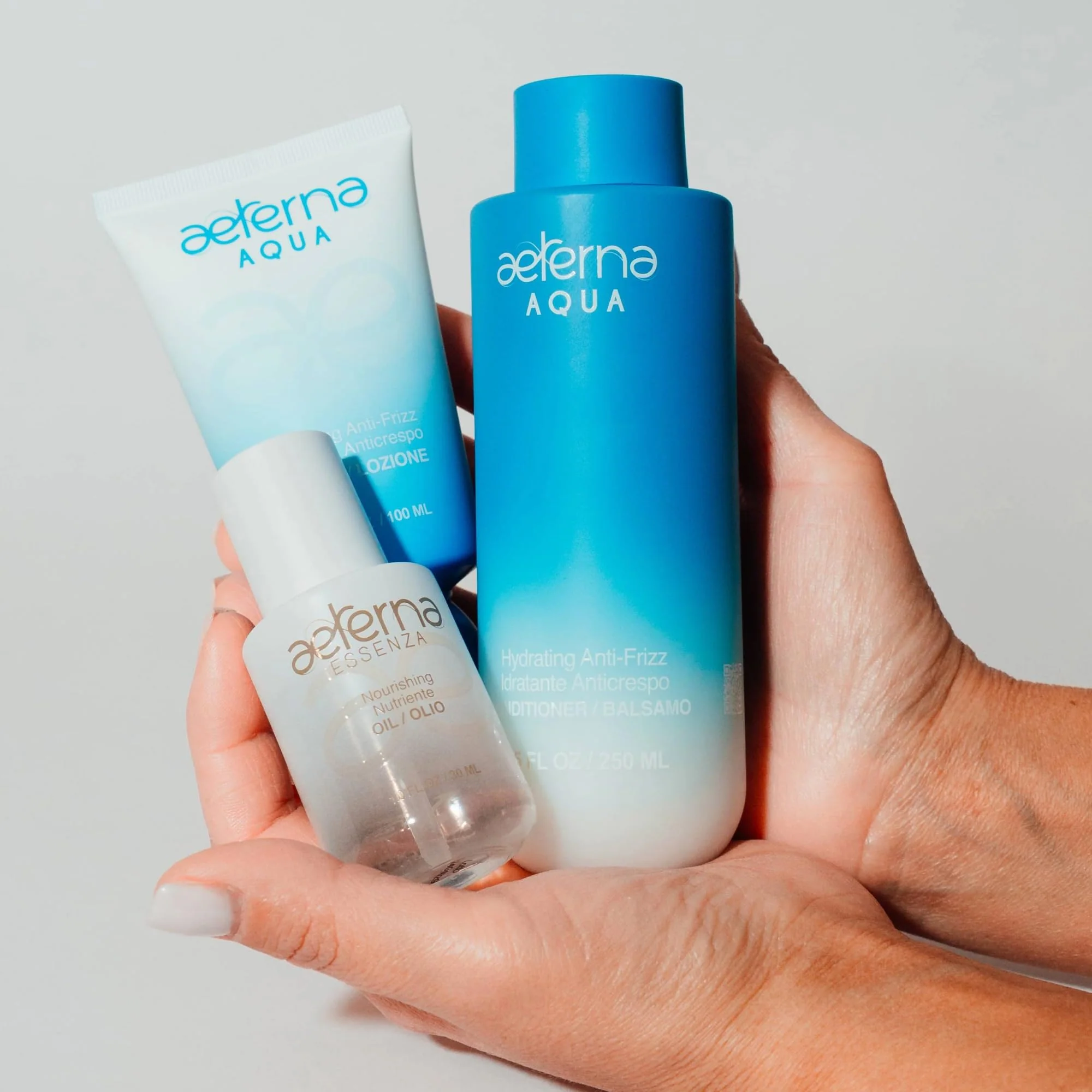 Aeterna ESSENZA - Nourishing Hair Oil with Linseed & UV Protection - Lightweight, Non-Greasy Formula - Sulfates, Parabens & Silicones Free | For All Hair Types - 30 ml - Image 8