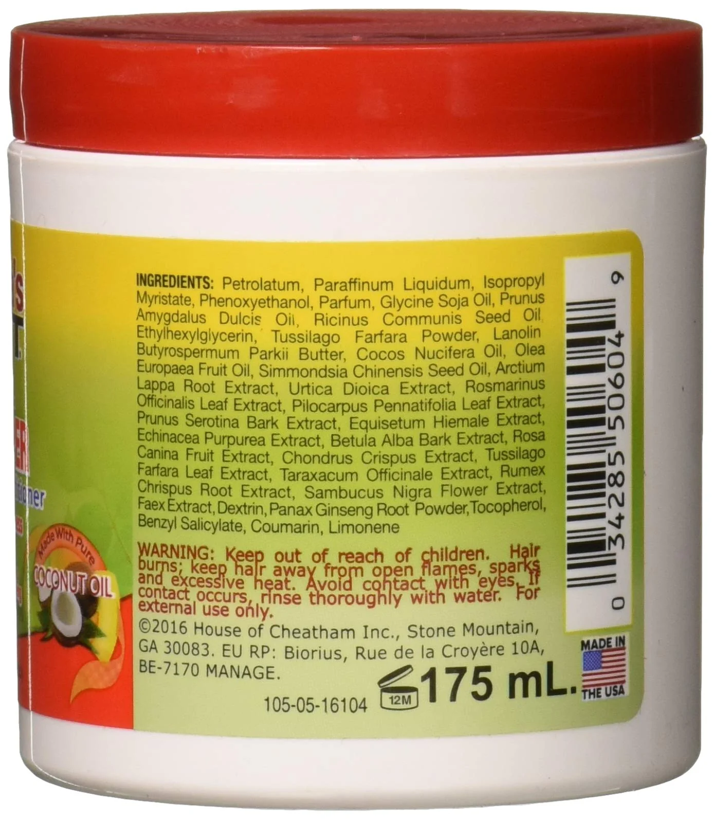 Africas Best Gro Herbal Super 5.25 Ounce Jar (155ml)