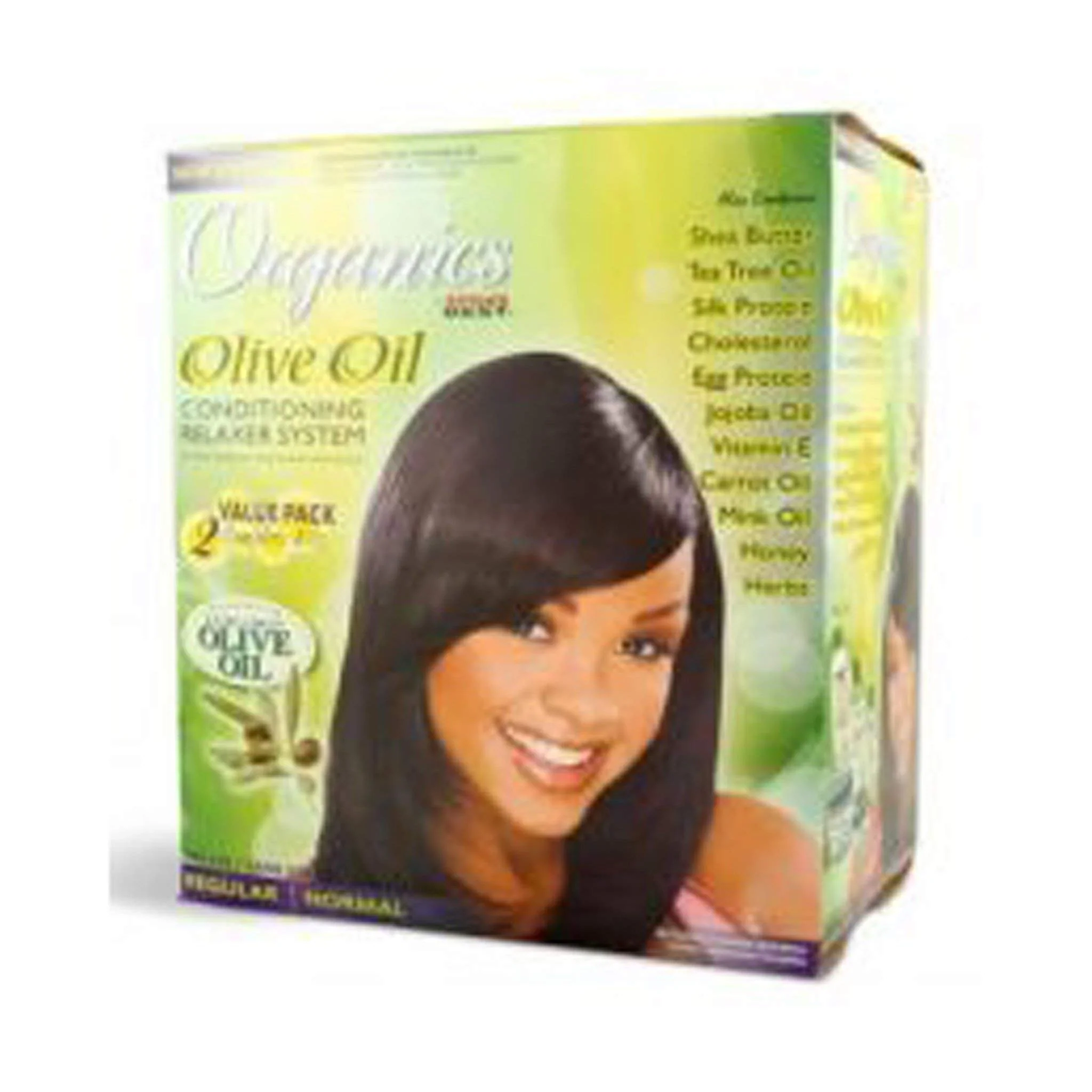 Africa's Best Organics Olive Oil Conditioning Relaxer System Regular 2 App - Image 2
