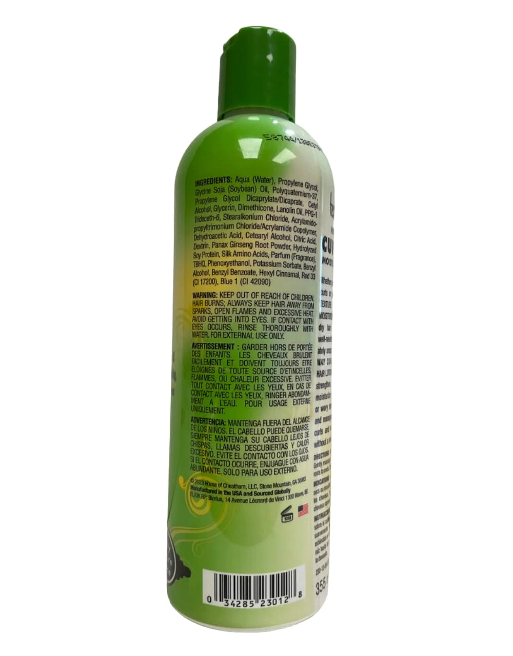 Africas Best Orig Texture My Way Curl Keeper Lotion 12 Ounce (354ml) (3 Pack) - Image 3