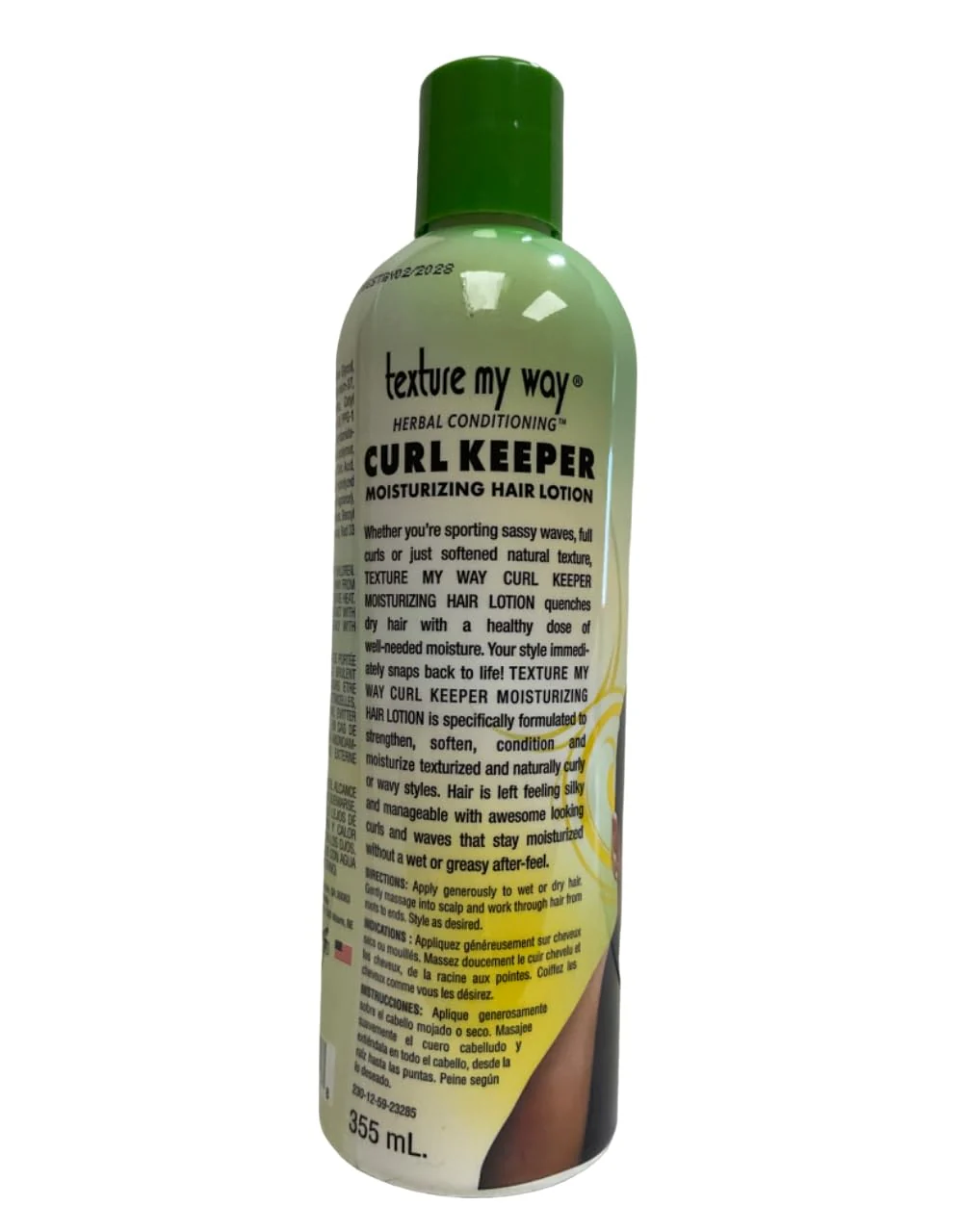 Africas Best Orig Texture My Way Curl Keeper Lotion 12 Ounce (354ml) (3 Pack) - Image 4