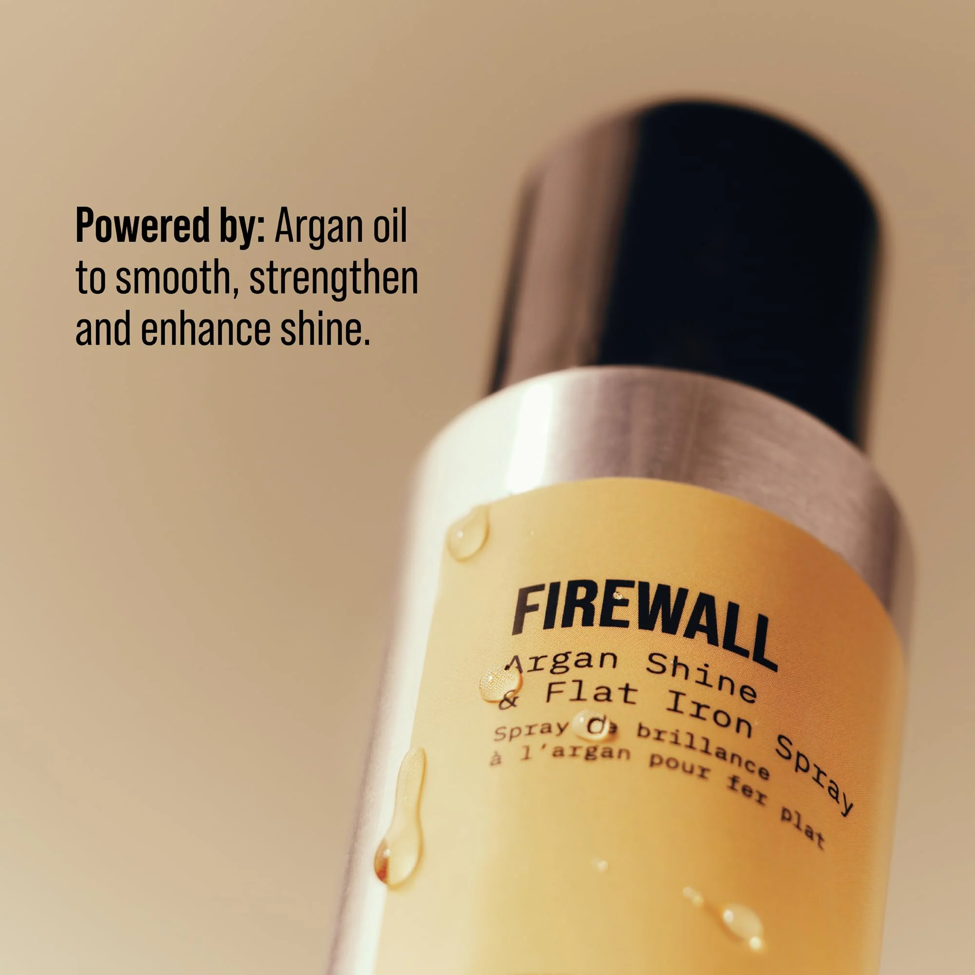 AG Care Firewall Argan Shine & Flat Iron Spray Heat Protectant and Maximum Shine Spray, 5 Oz - Image 4