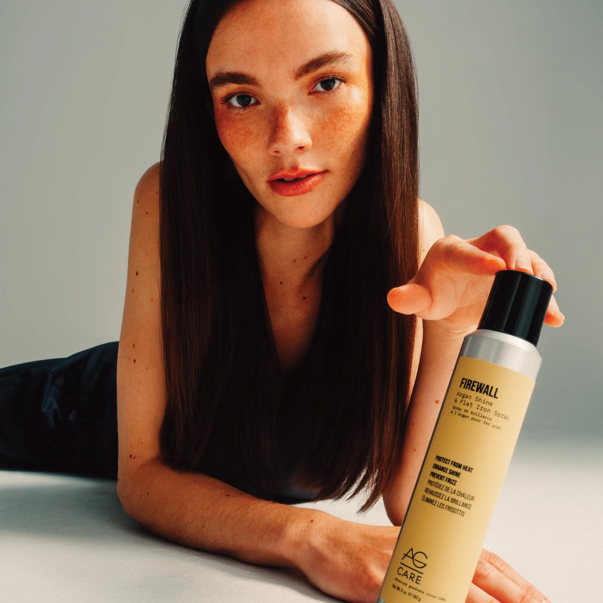 AG Care Firewall Argan Shine & Flat Iron Spray Heat Protectant and Maximum Shine Spray, 5 Oz - Image 5