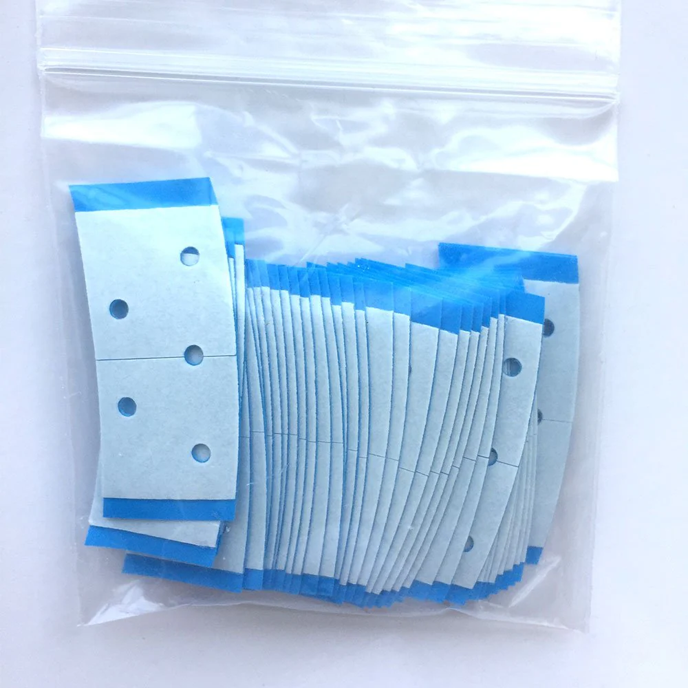 AIRAO Hair System Tape Bonding Toupee Hairpiece Hair Extensions Tape Adhesive Glue Strips Wig Tape Double Sided Shape C Contour 36 Pieces Per Bag - Image 3