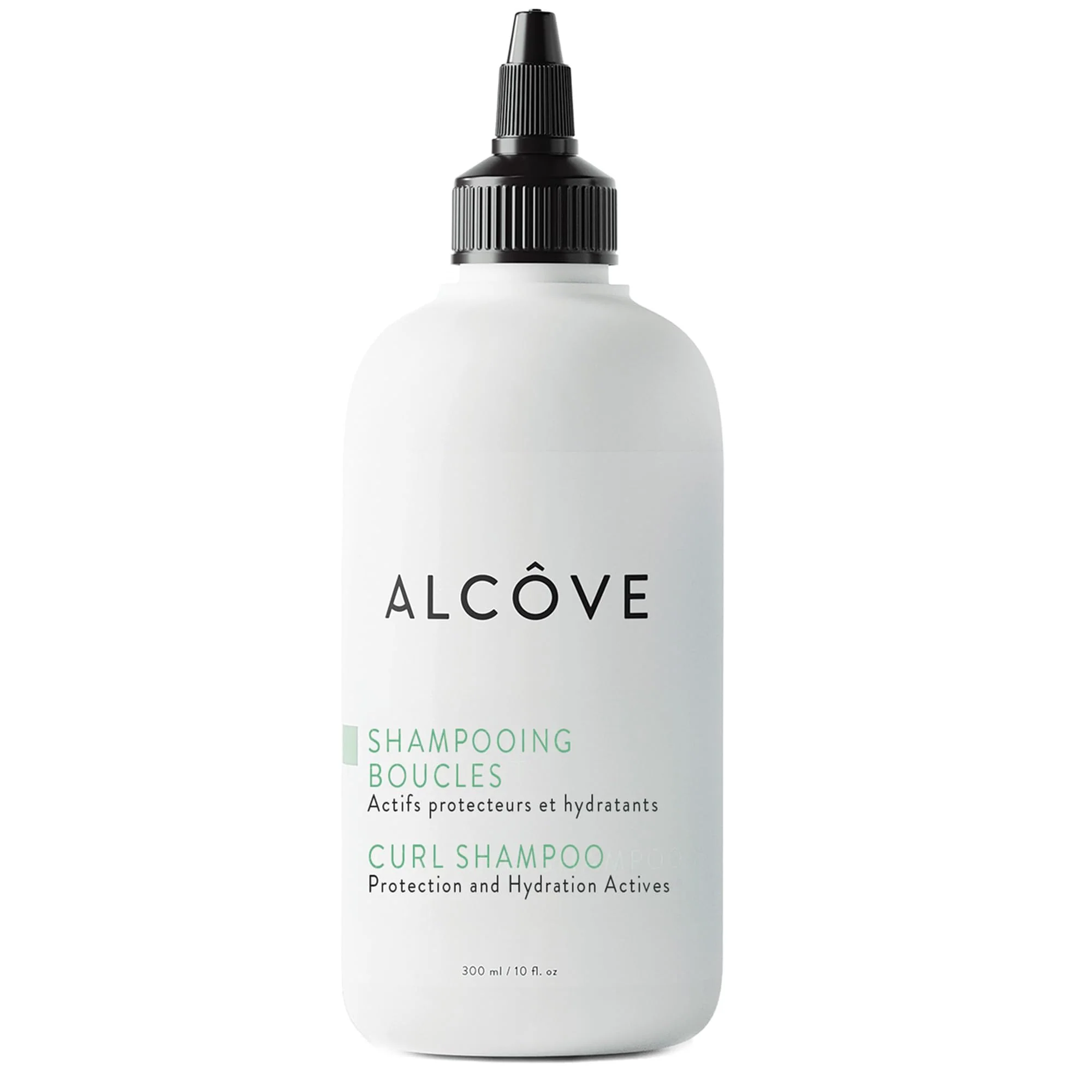 Alcôve - Curls Shampoo - Hydrating Formula - Sulfate-Free - Enhances Curl Definition - Frizz Control - Wavy Curly Coily Hair - Gentle Cleanse - Spa-Like Experience- For Women and Men - 10 fl.oz Bottle