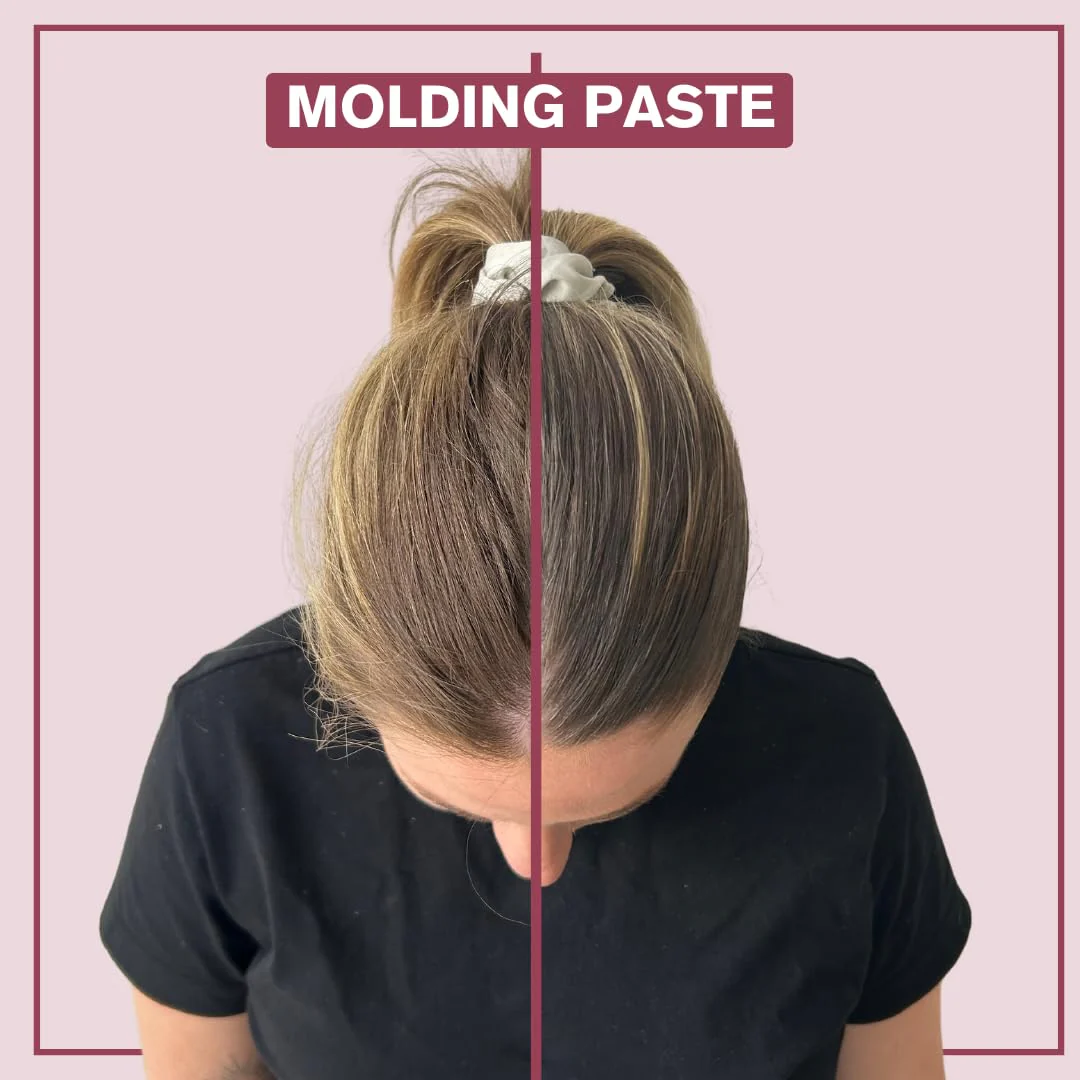 Alcôve - Molding Paste - all Hair Types - Matte - Flexible Control, Definition, and texture - Medium Hold - Long-lasting - Pomegranate Seed and Mango Extract - 3.4 oz - Image 3