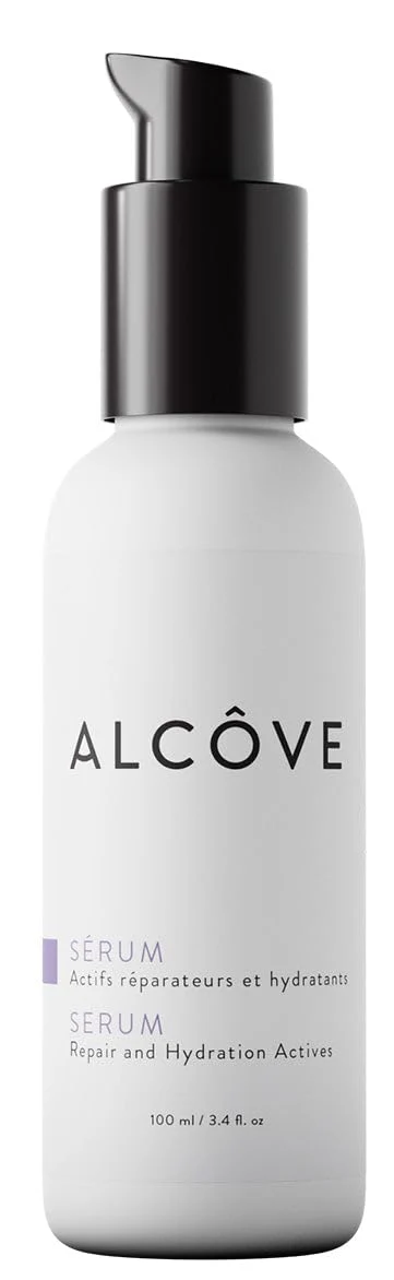 Alcôve - Serum - Dry, Frizzy and Thick Hair - Smooth - Leave-in-treatment - Instant Shine - Split-end Repair - Hydrate - Without Oil Residue - Mango Extract - Color-Safe - 3.4 oz - Image 2