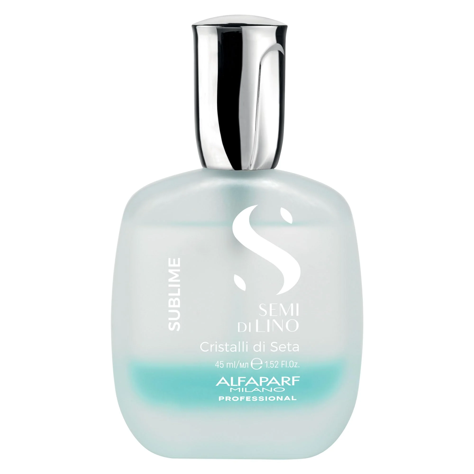 ALFAPARF MILANO Semi di Lino Cristalli di Seta Hair Oil Serum for Fine Hair - Provides Brilliant Shine and Protection - Bi-Phase Serum for Thin Hair - Color Safe - Hydrates, Strengthens (1.52 fl oz) - Image 2