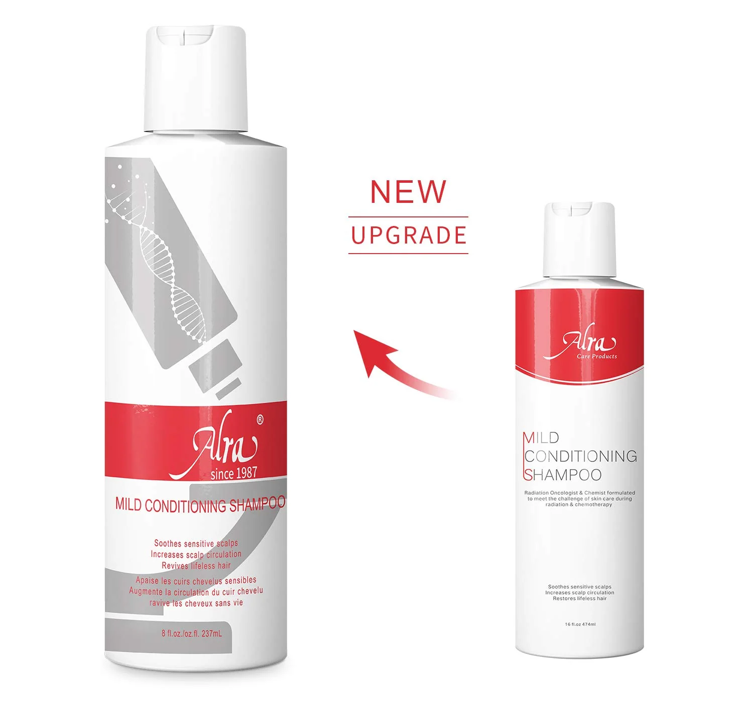 Alra - Mild Conditioning Shampoo - Gentle Cleanser and Conditioner for Cancer Patients During and After Radiation and Chemotherapy - Improves Fragile Hair - Promotes Growth (8oz) - Image 3