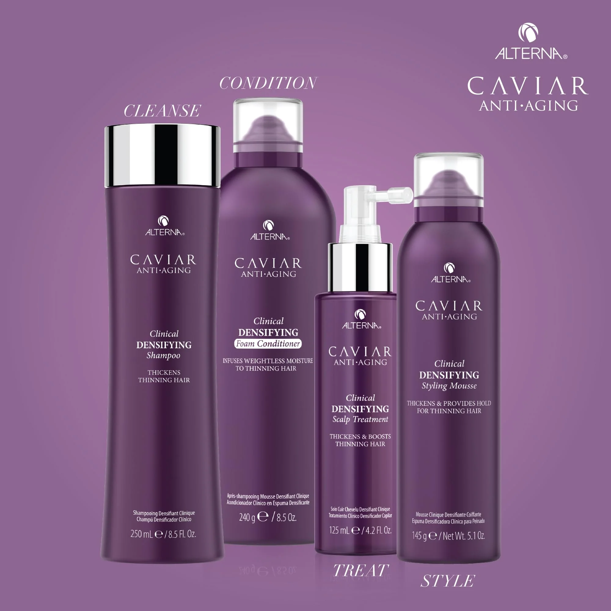 Alterna Caviar Anti-Aging Clinical Densifying Shampoo, 8.5 Fl Oz (Pack of 2) - Image 6