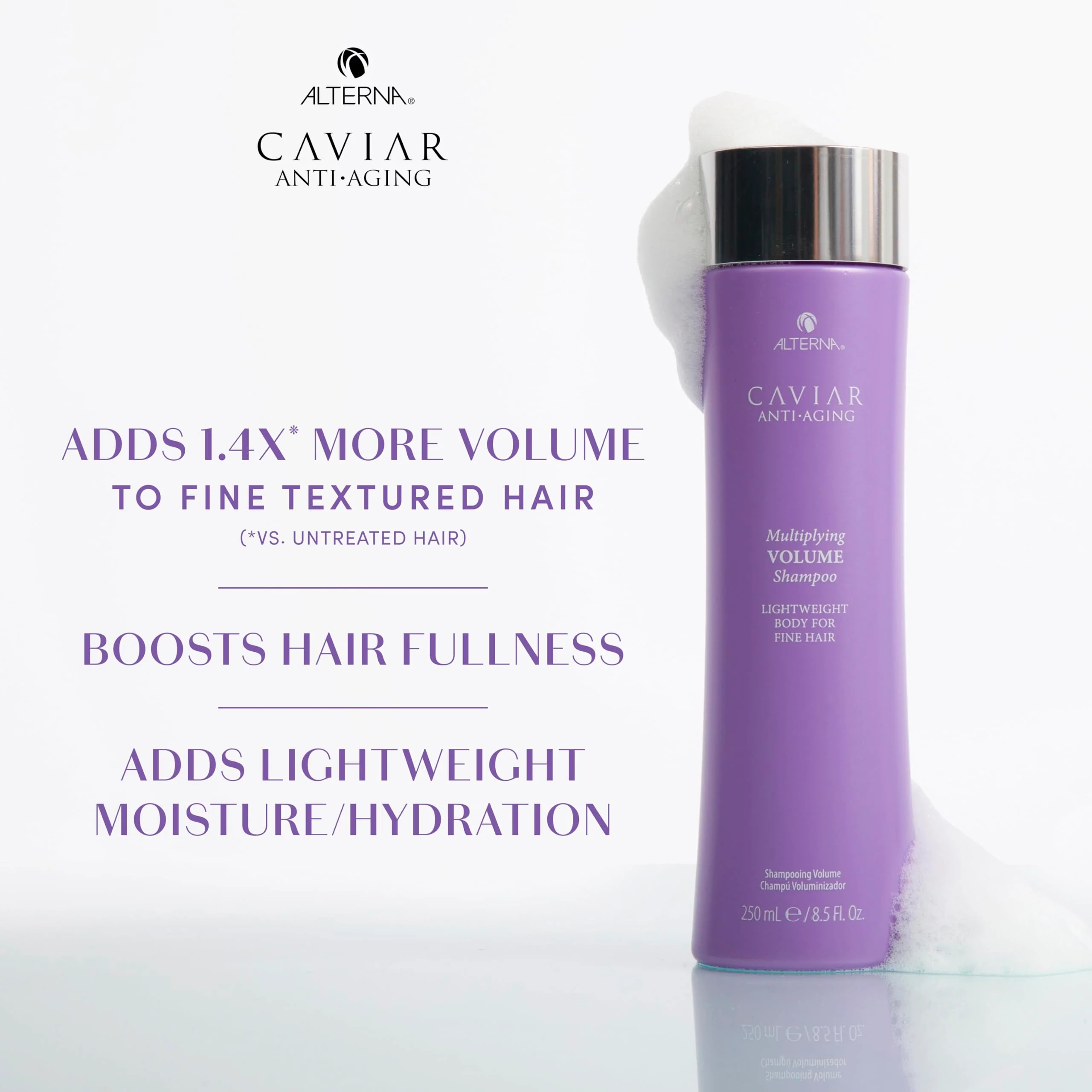 Alterna Caviar Anti-Aging Multiplying Volume Shampoo, 8.5 Fl Oz(Pack of 1) - Image 4