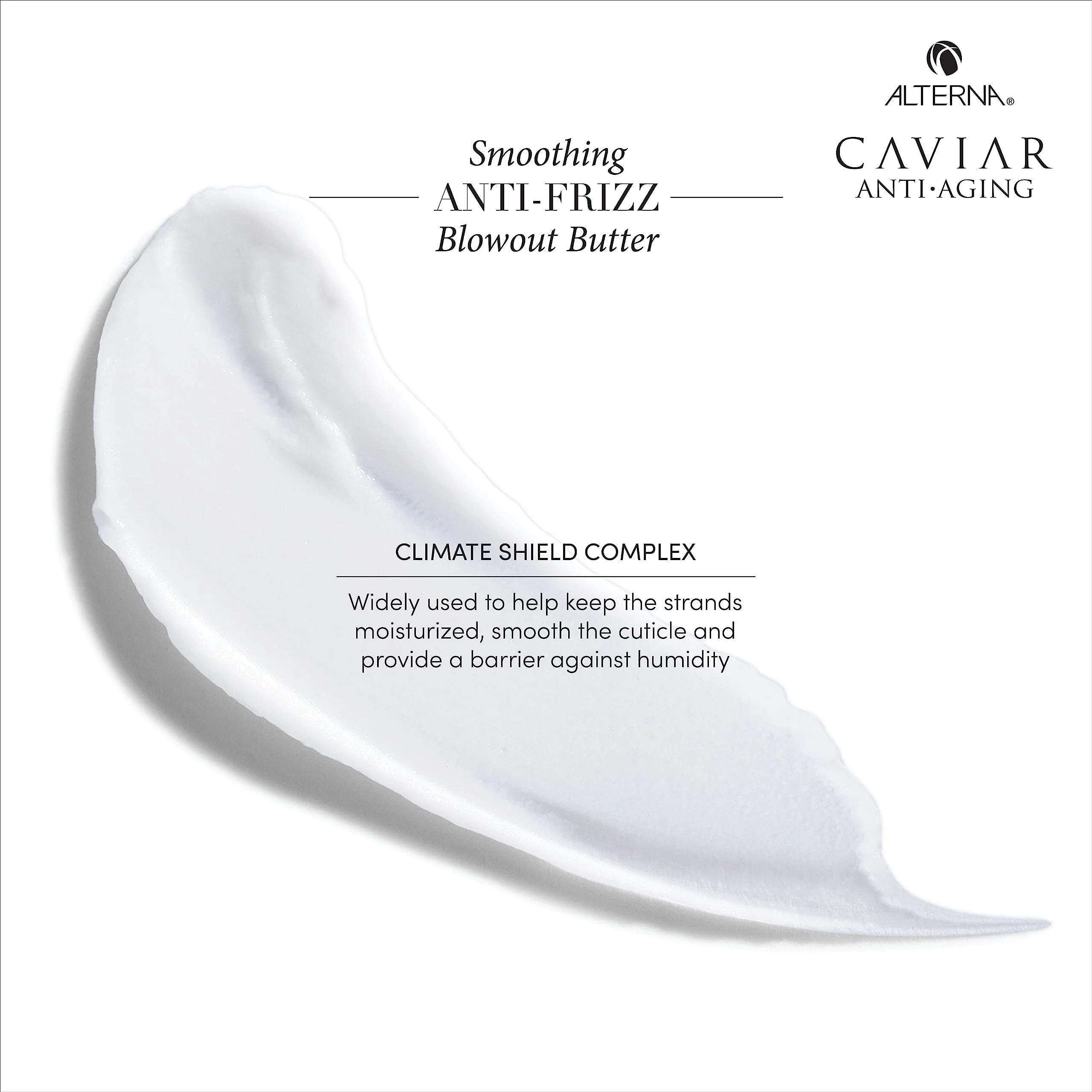 Alterna Caviar Anti-Aging Smoothing Anti-Frizz Blowout Butter, | Protects Hair from Heat Styling and Humidity | Sulfate Free , 5.07 Fl Oz (Pack of 1) - Image 3