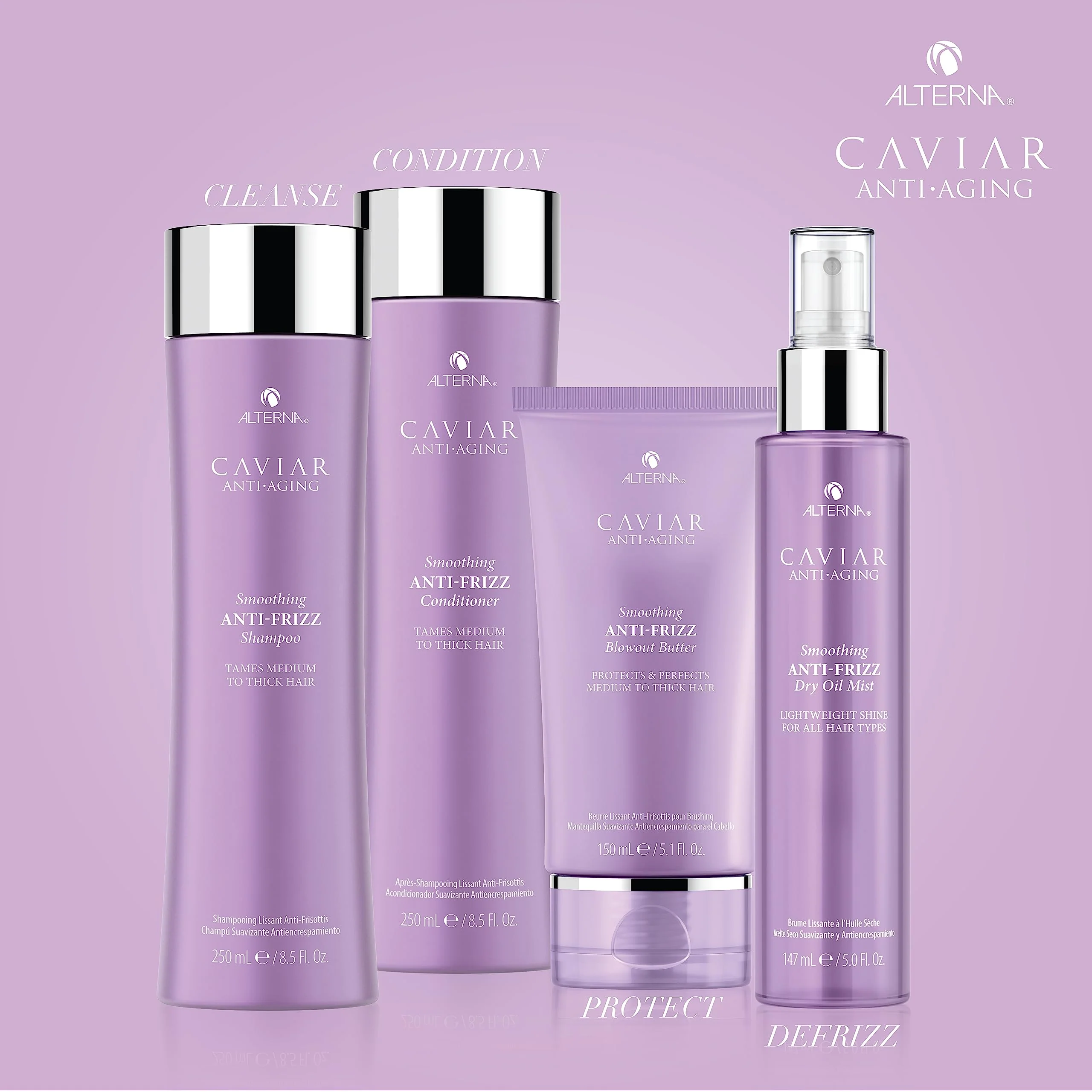 Alterna Caviar Anti-Aging Smoothing Anti-Frizz Blowout Butter, | Protects Hair from Heat Styling and Humidity | Sulfate Free , 5.07 Fl Oz (Pack of 1) - Image 6