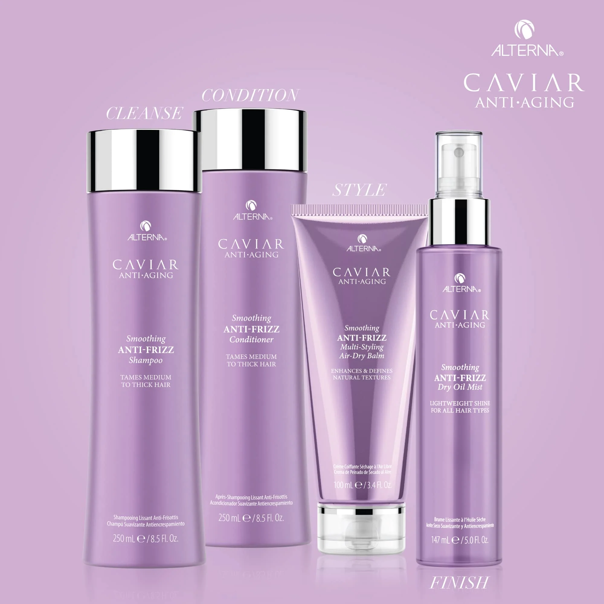 Alterna Caviar Anti-Aging Smoothing Anti-Frizz Dry Oil Mist, 5 Fl Oz (Pack of 1) - Image 3