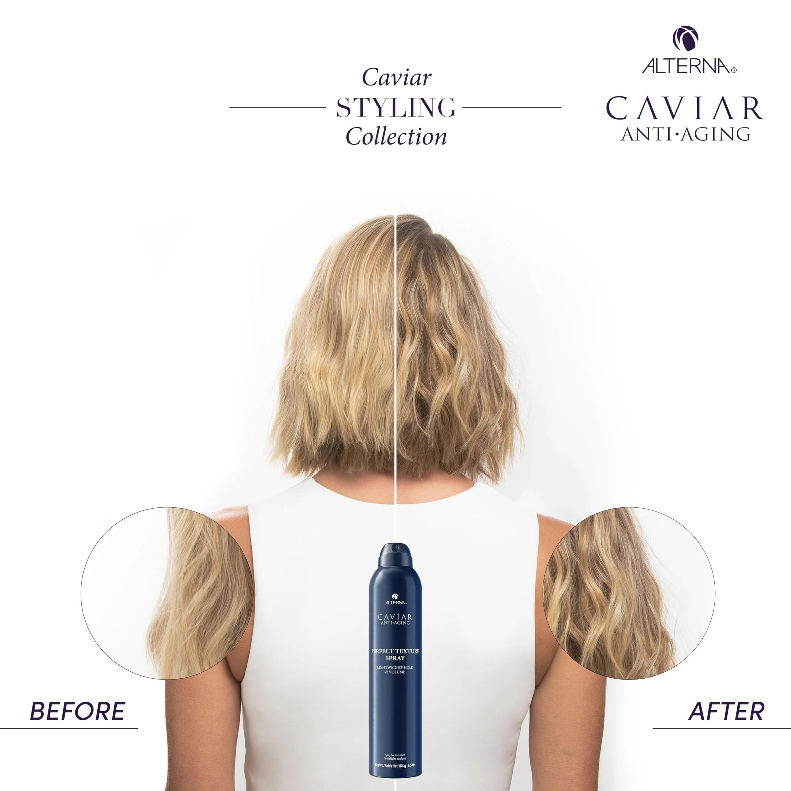 Alterna Caviar Professional Styling Perfect Texture Spray, 6.5 Ounce (Pack of 1) - Image 6
