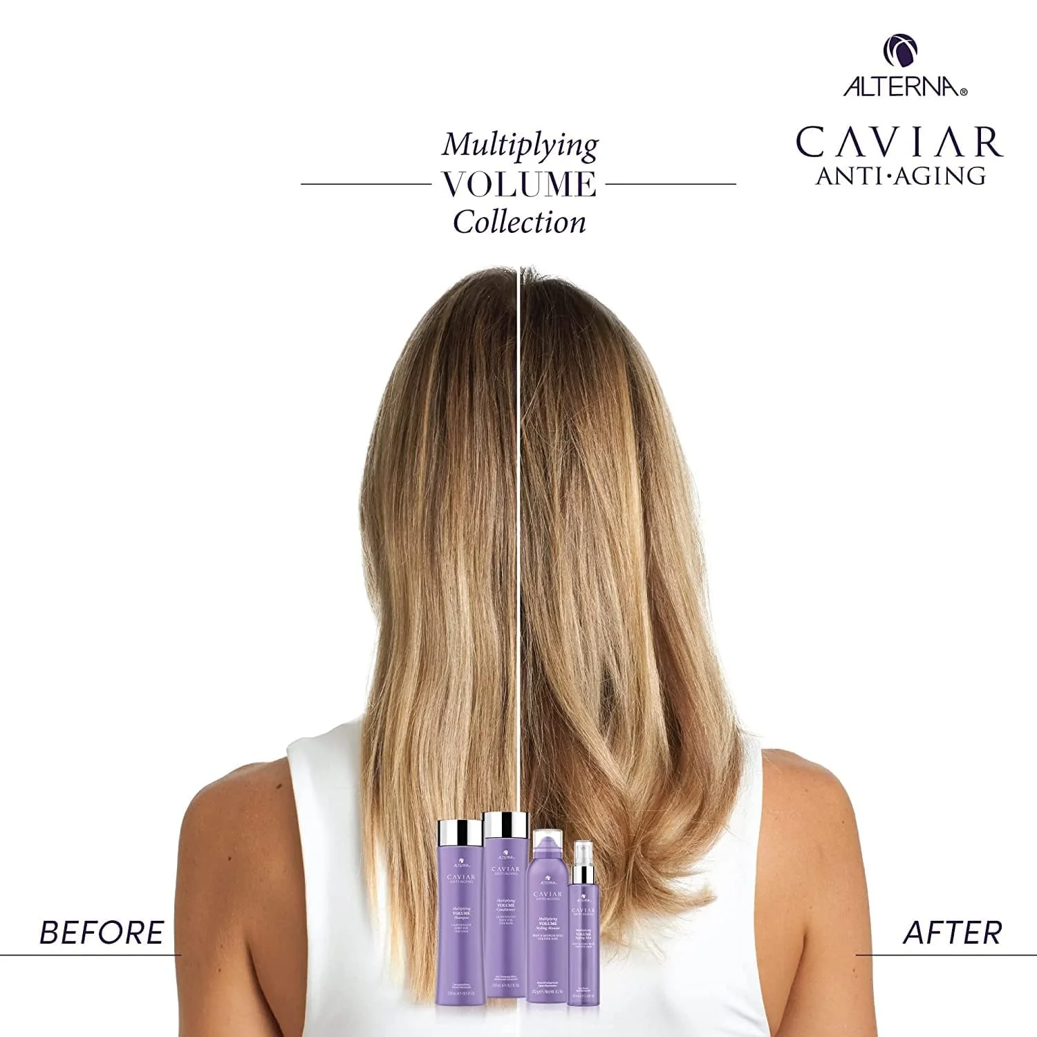 Alterna Haircare Caviar Anti-Aging Multiplying Volume Shampoo and Conditioner Set - Image 8
