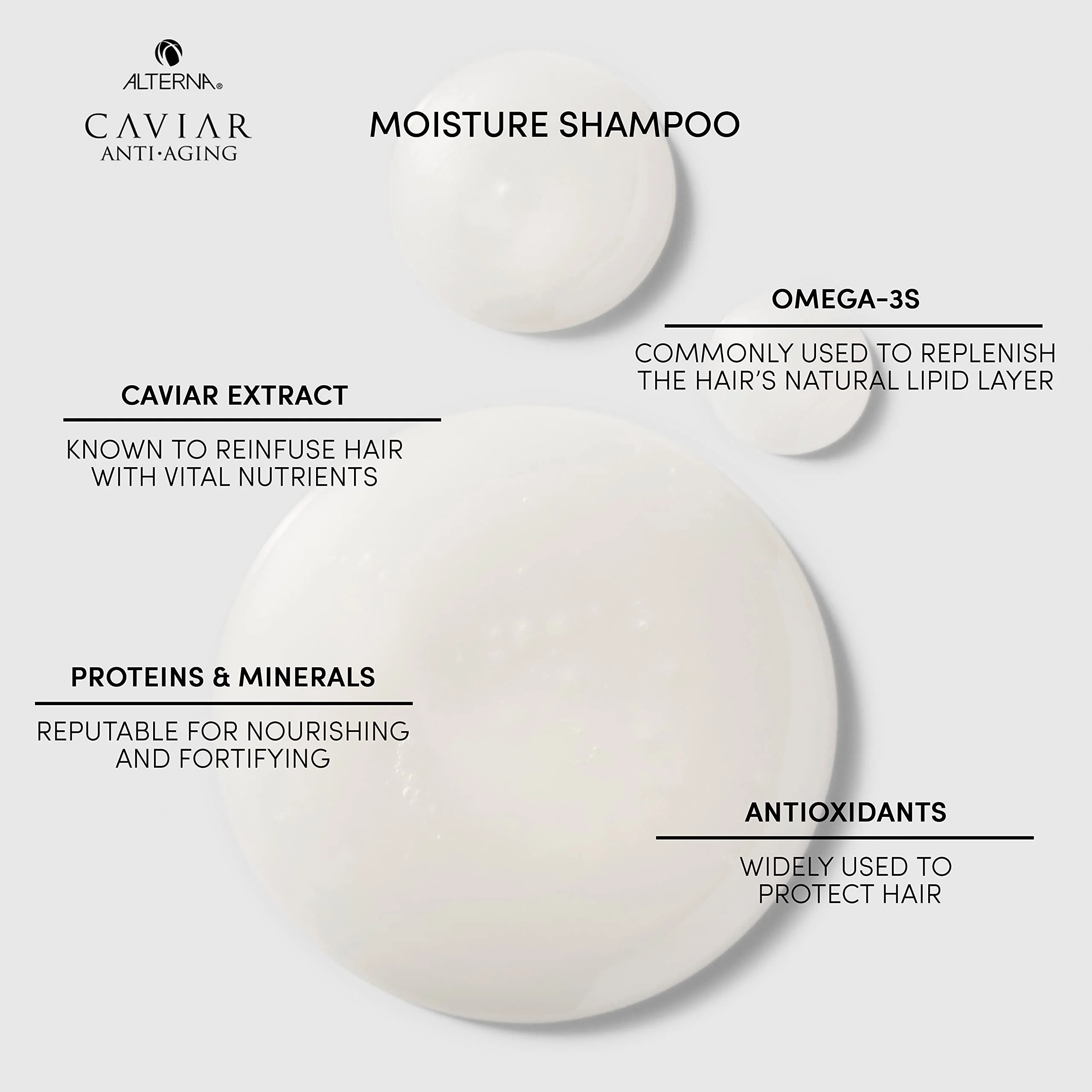 Alterna Haircare CAVIAR Anti Aging Replenishing Moisture Shampoo, 8.5 Fl Oz (Pack of 1) - Image 5