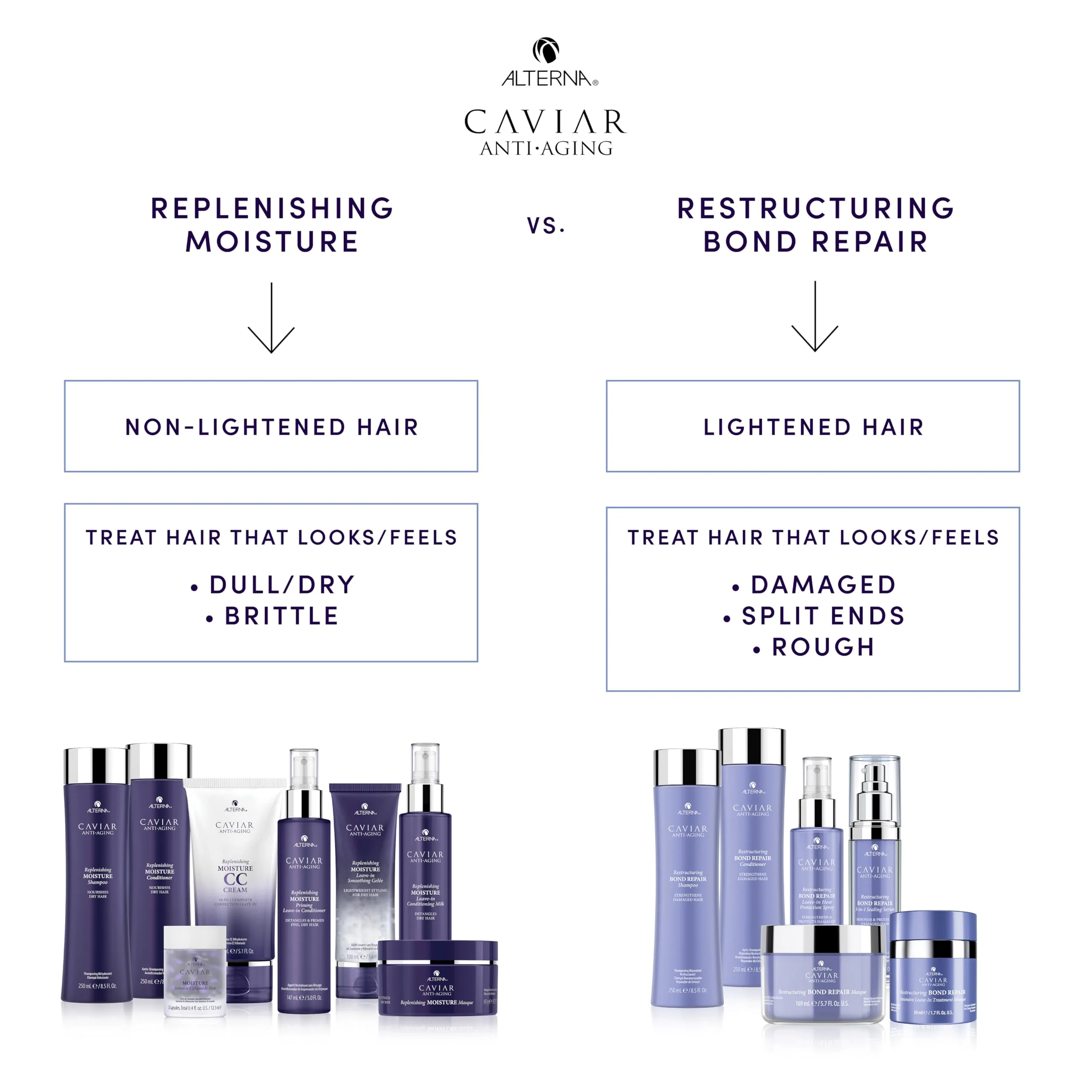 Alterna Haircare CAVIAR Anti-Aging Replenishing Moisture Shampoo and Conditioner Set, 16.5 Fl Oz | Protects, Restores and Hydrates | Sulfate Free - Image 8