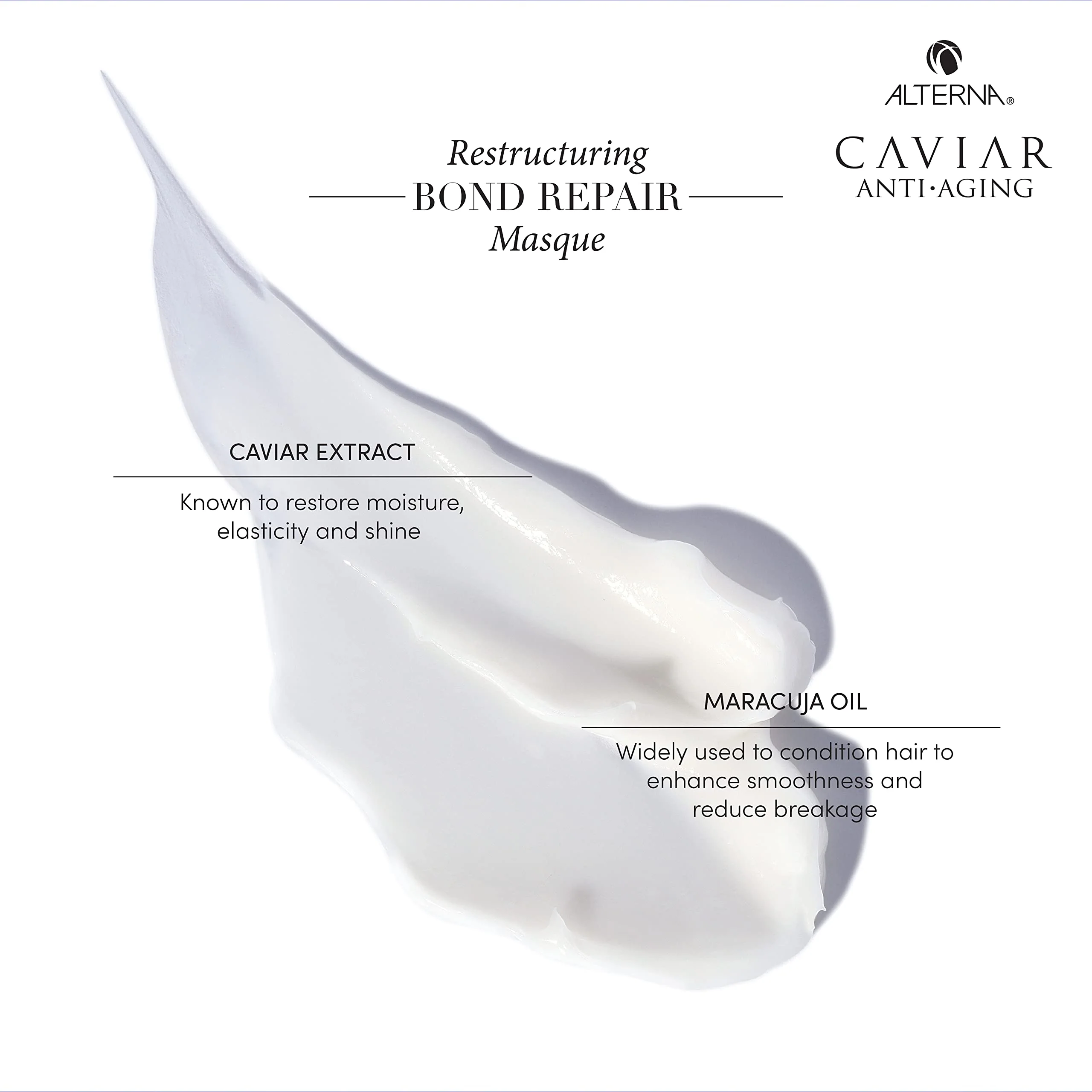 Alterna Haircare Caviar Anti-Aging Restructuring Bond Repair Masque, 2 Count - Image 4