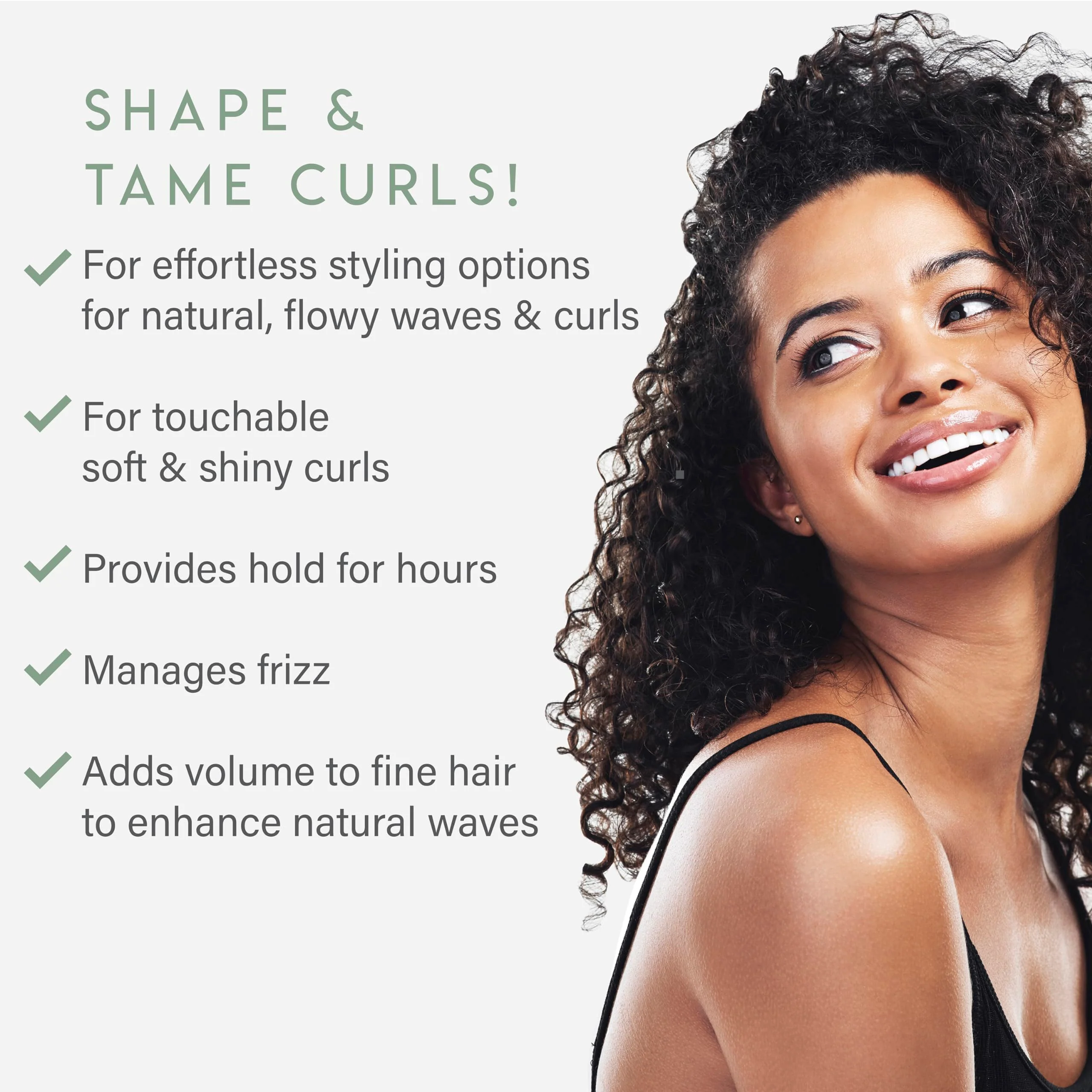 ALURAM Curl Foam, Define, Enhance & Nourish Curls, 7 Fl Oz - Image 3