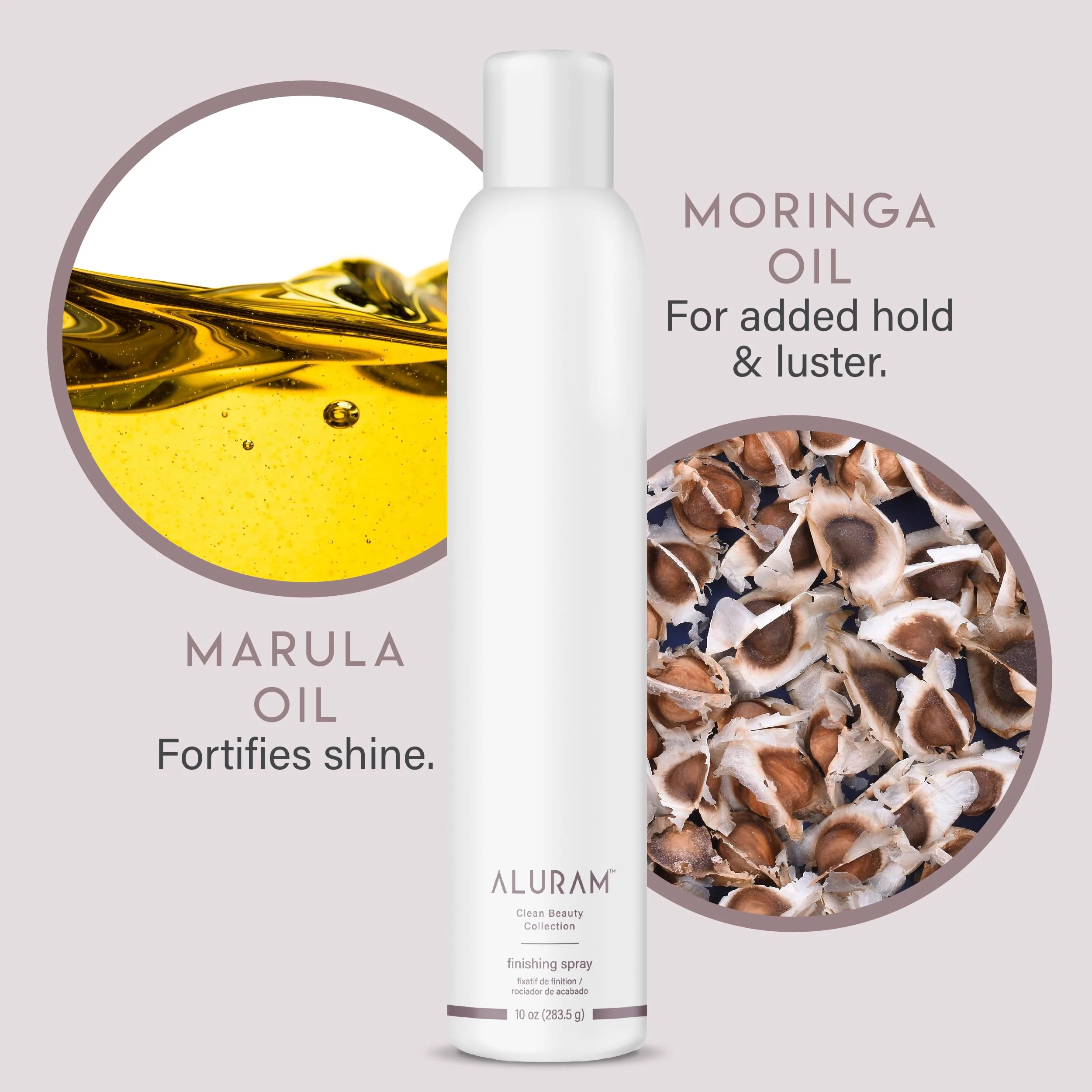 ALURAM Finishing Spray, Long-Lasting Hold, Humidity Resistance for All Hair Types, 10 Fl Oz - Image 5