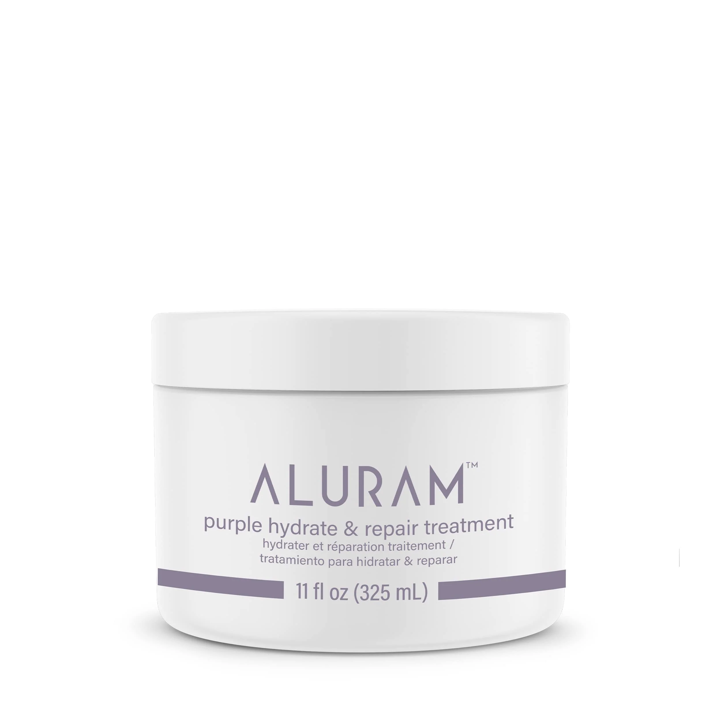 ALURAM Purple Hydrate & Repair Hair Treatment, Intense Moisture Infusion, Clean Hydration Boost for Silver & Color Treated Hair,11 Fl Oz - Image 2