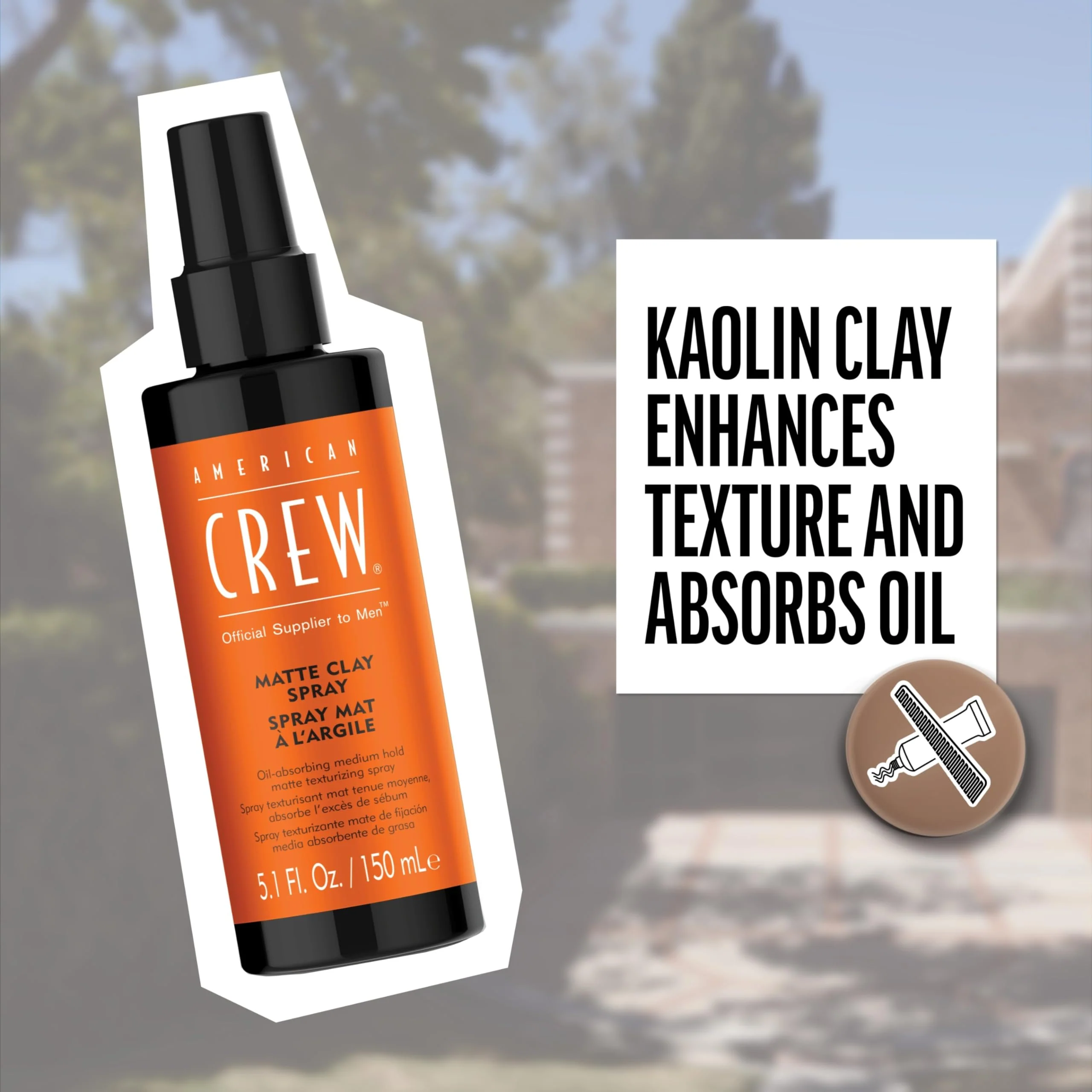 American Crew Matte Clay Spray 5.1 Fl Oz (Pack of 1) - Image 5