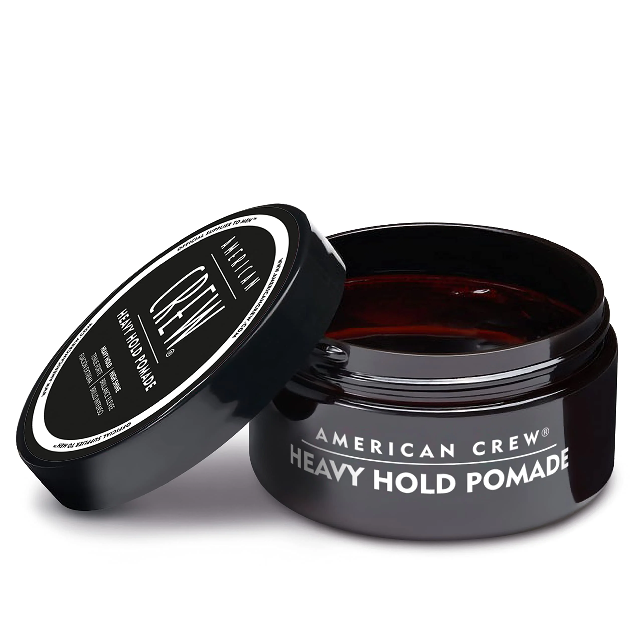 American Crew Men's Hair Pomade, Like Styling Gel with Heavy Hold & High Shine, 3 oz