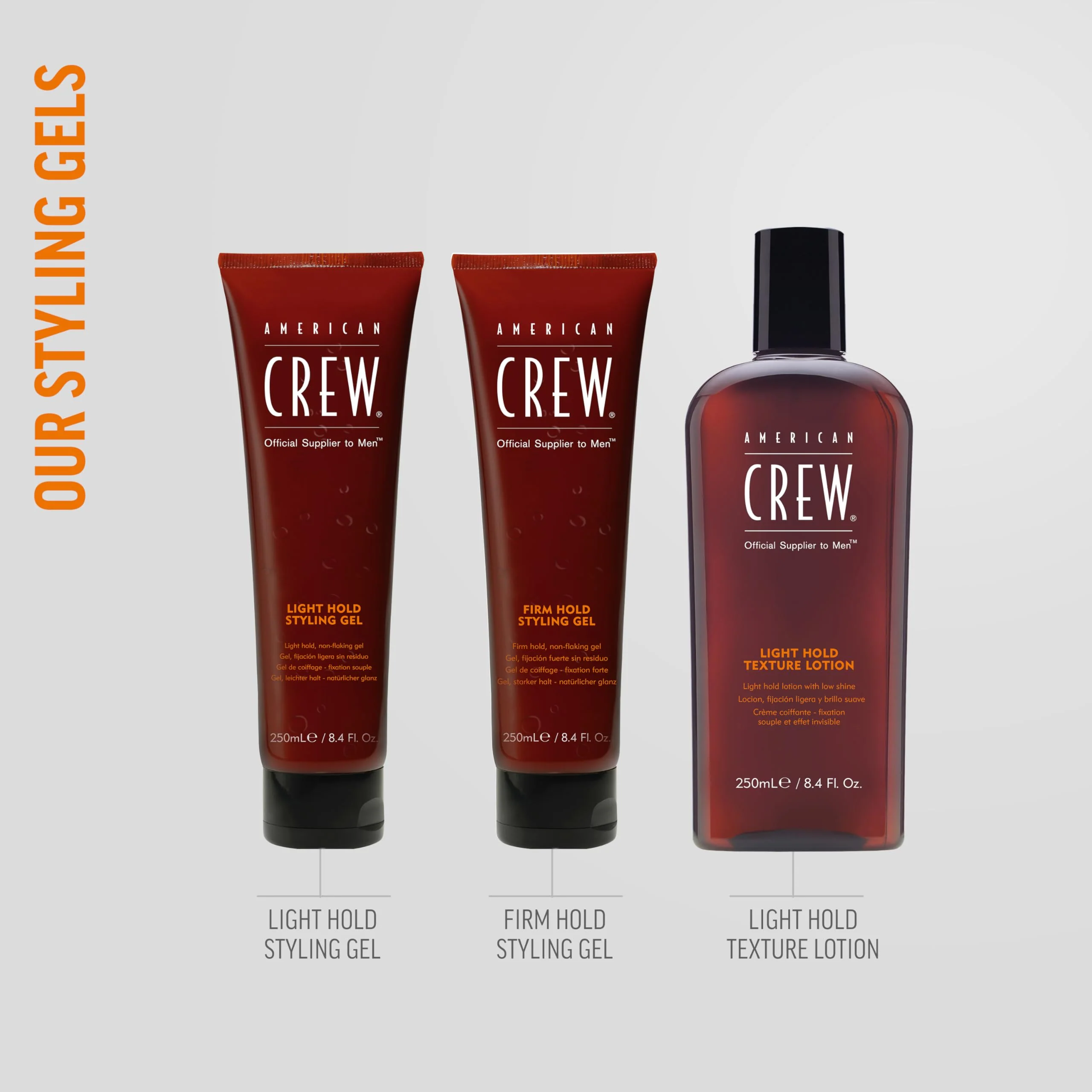American Crew Men's Hair Styling Gel, Firm Hold, Non-Flaking, 3.3 fl oz - Image 7