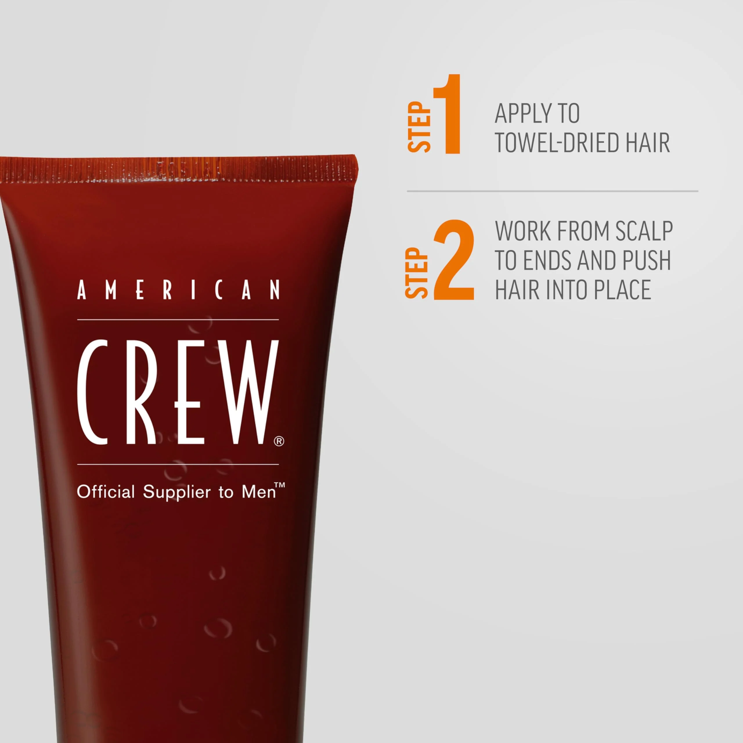 American Crew Men's Hair Styling Gel, Firm Hold, Non-Flaking, 8.4 fl oz - Image 6