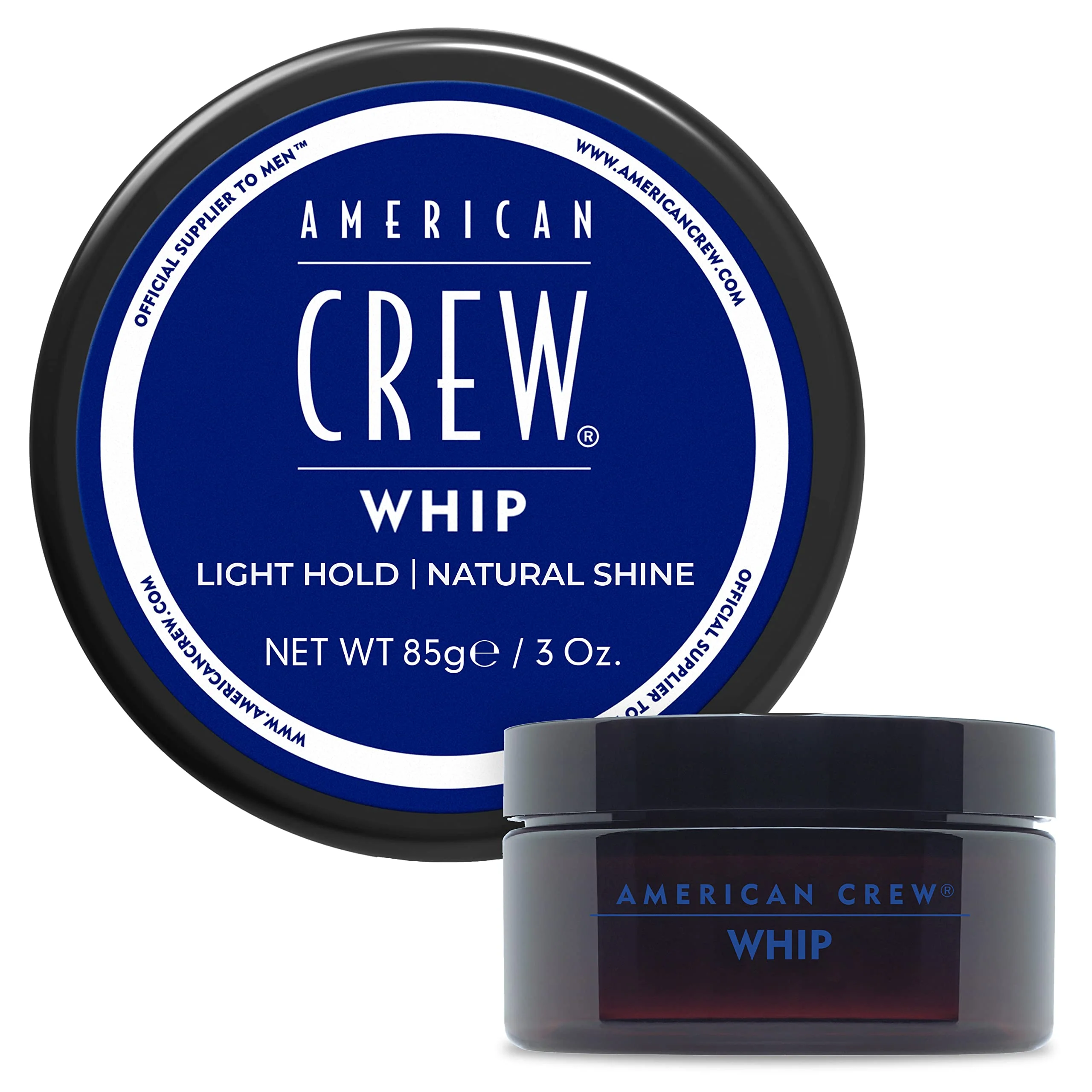 American Crew Men's Whip Styling Cream, Like Hair Gel with Light Hold & Natural Shine, 3 oz - Image 2