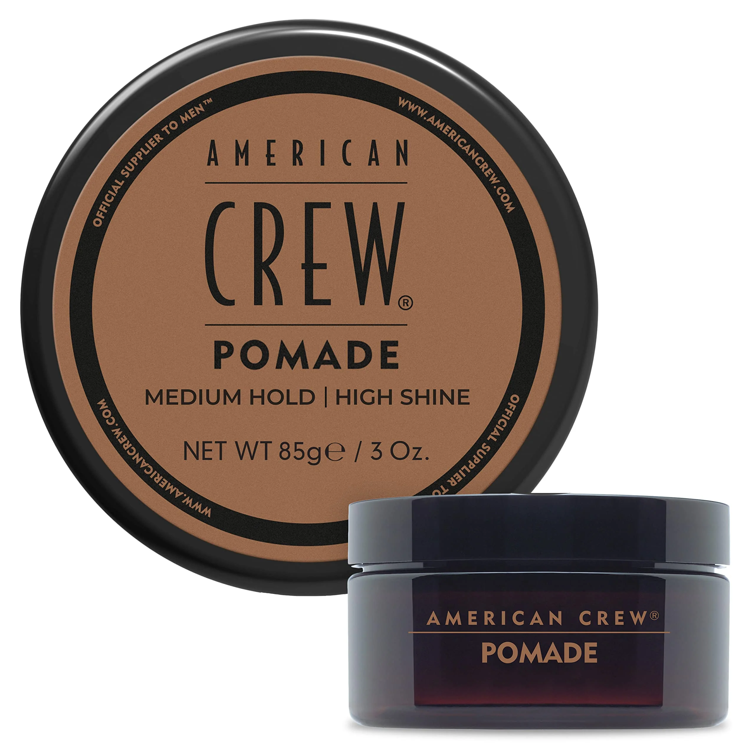 American Crew POMADE FOR HOLD AND SHINE 3 OZ for Men - Image 2