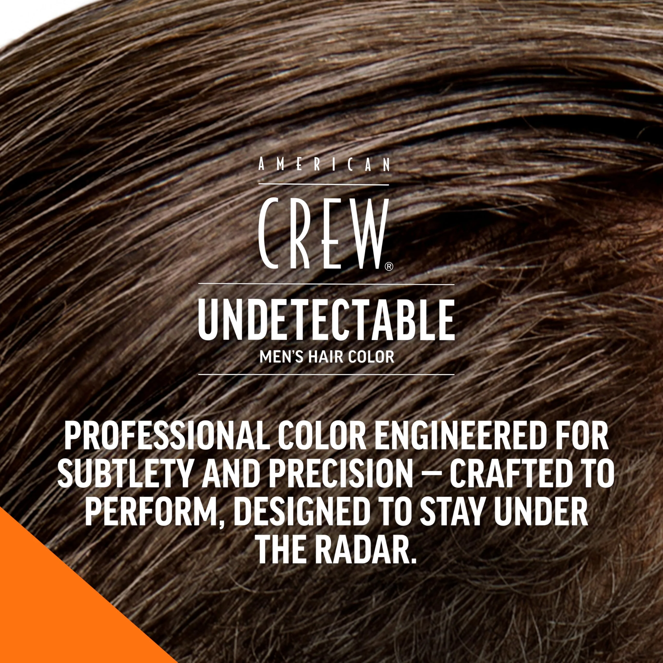 American Crew Undetectable Men's Hair Color |Light Medium Brown Demi-Permanent Hair Dye | Natural-Looking Gray Coverage for Men, 005 Light Medium Brown, 1 pack - Image 3