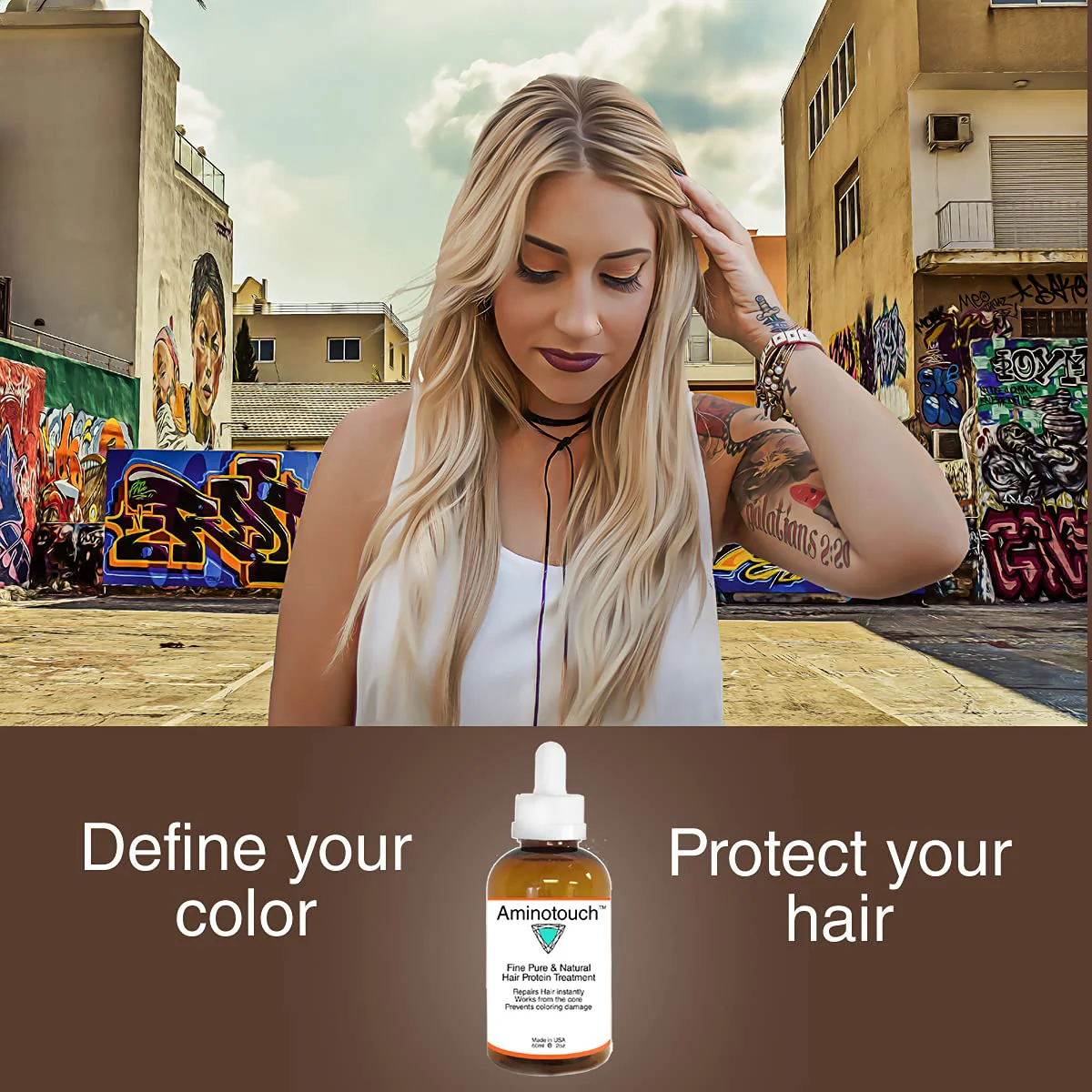 Aminotouch Natural Pure Protein Treatment - Collagen and Keratin Rescue Shot for Long Hair Growth, Damage Repair, Split Ends Prevention, and Hair Strengthening - Image 4